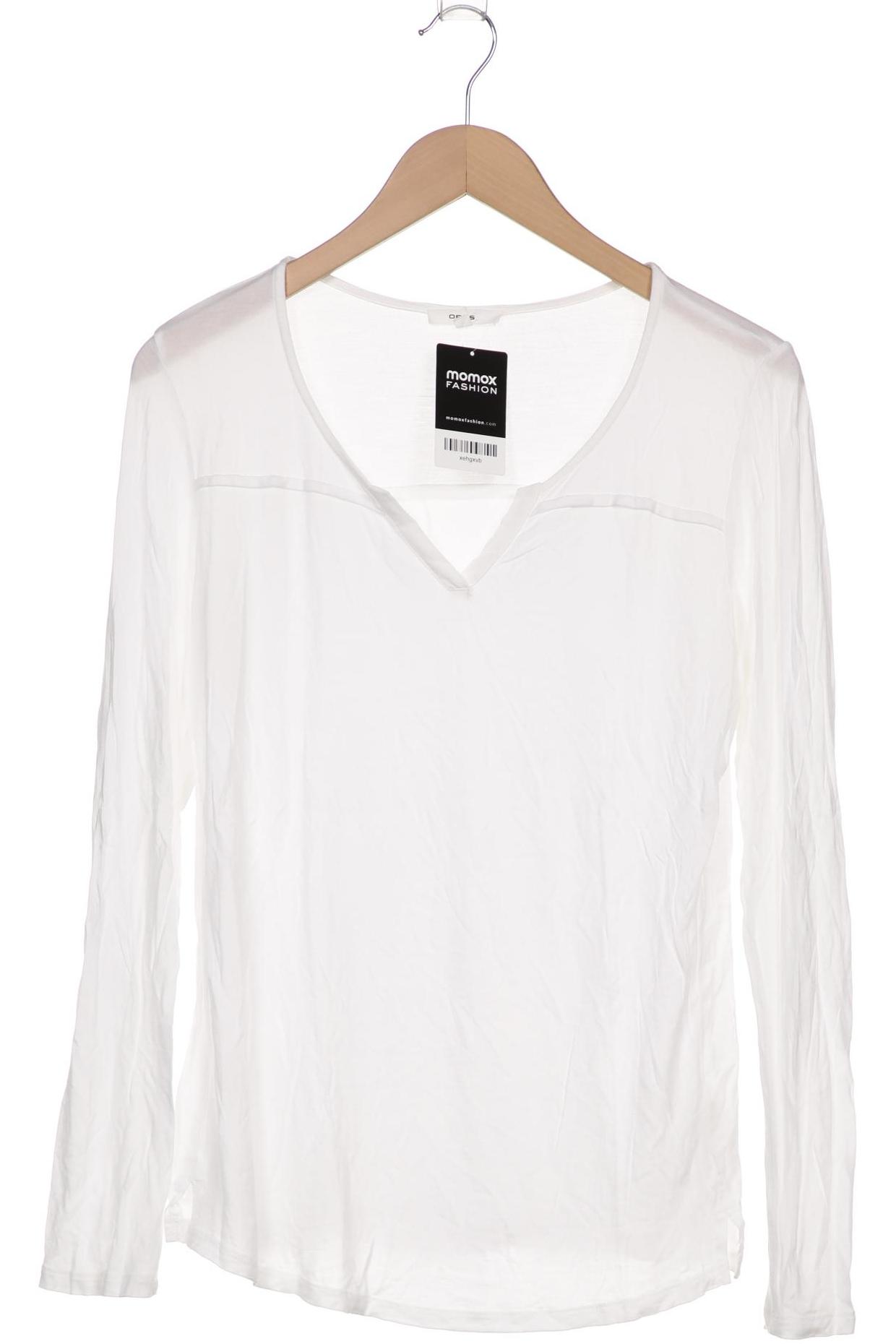 

Opus Damen Langarmshirt, weiß