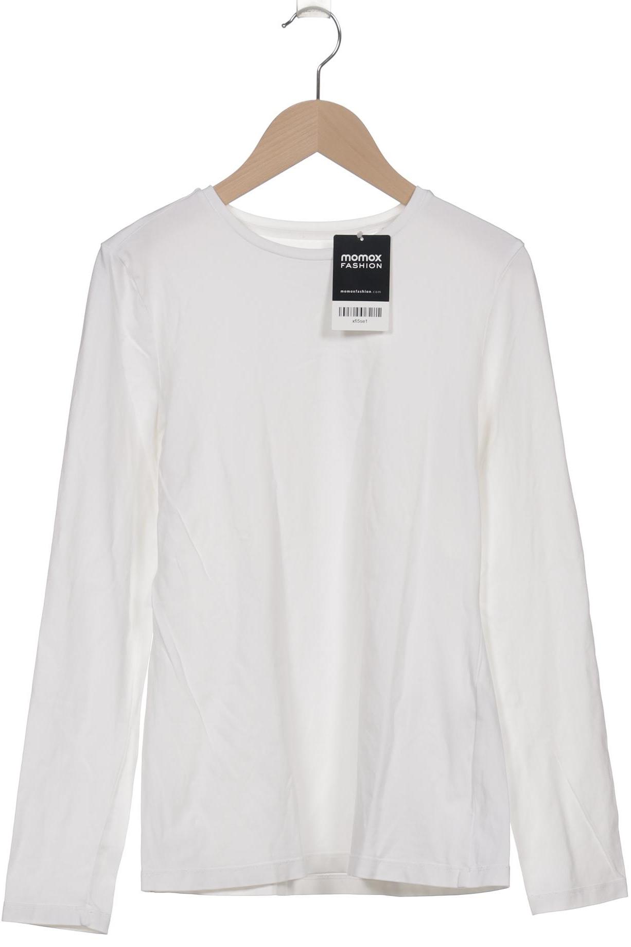 

Opus Damen Langarmshirt, weiß, Gr. 38