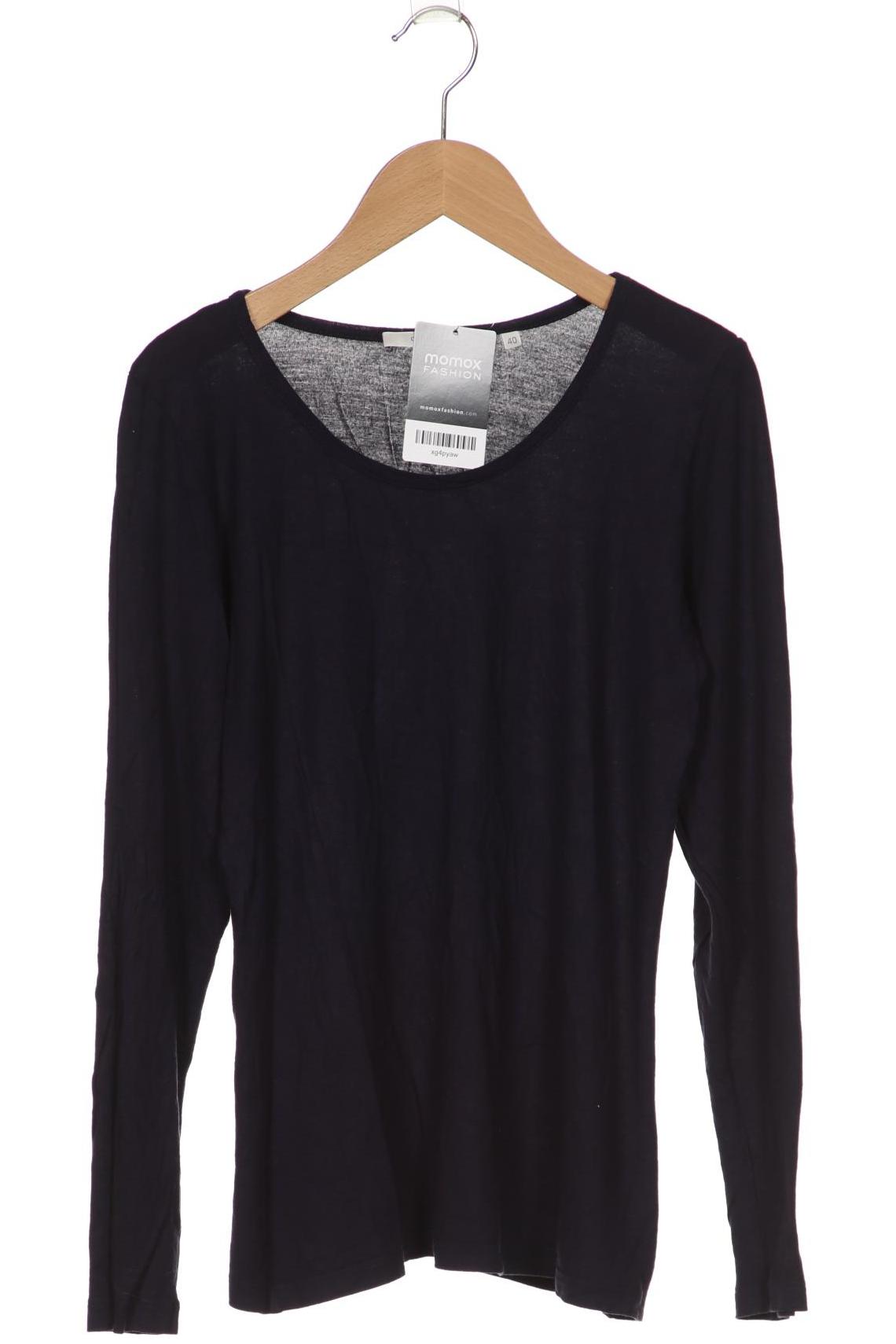 

Opus Damen Langarmshirt, marineblau, Gr. 40