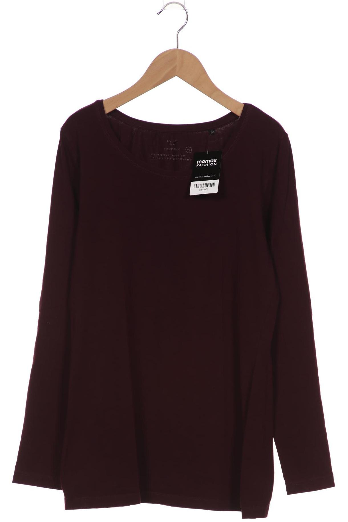 

Opus Damen Langarmshirt, bordeaux, Gr. 42