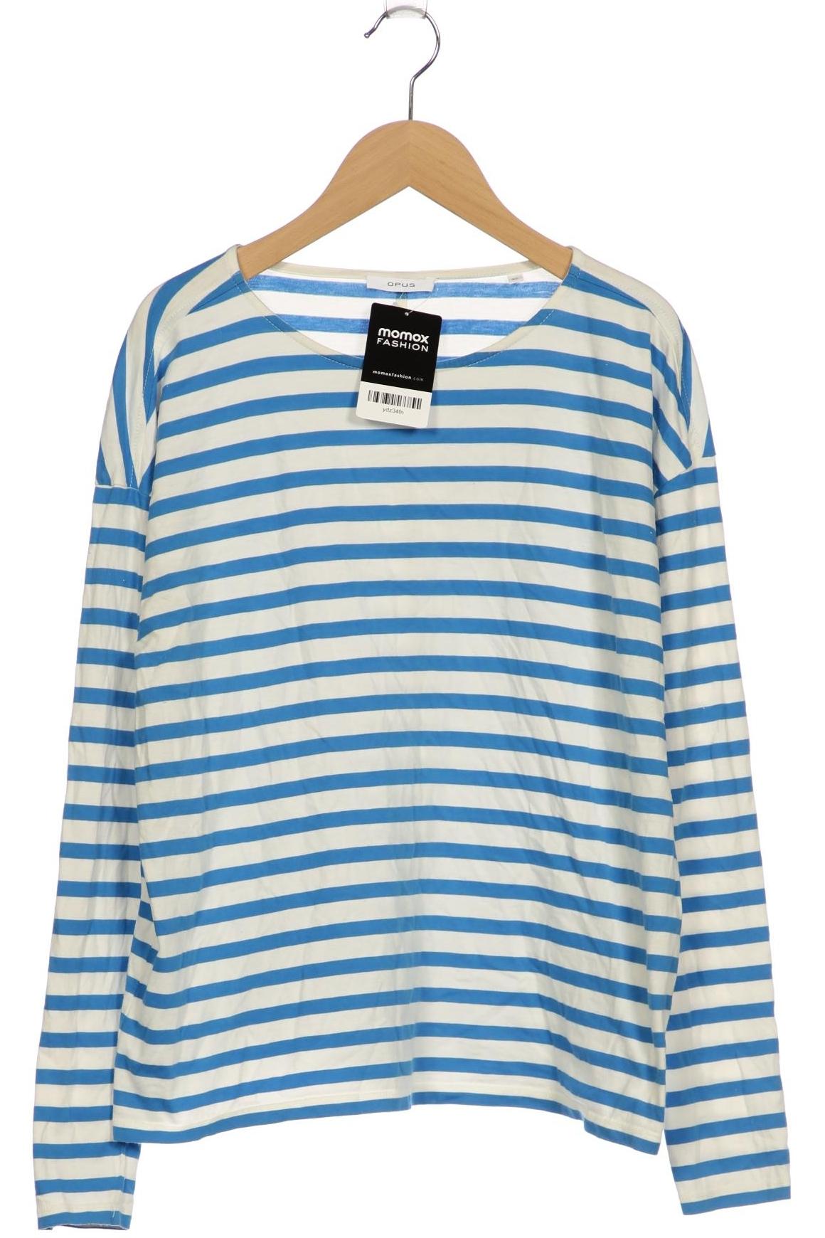

Opus Damen Langarmshirt, blau, Gr. 40