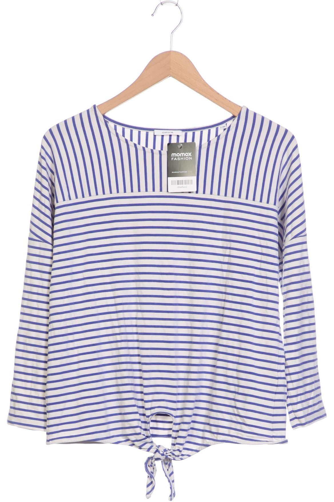 

Opus Damen Langarmshirt, blau, Gr. 38
