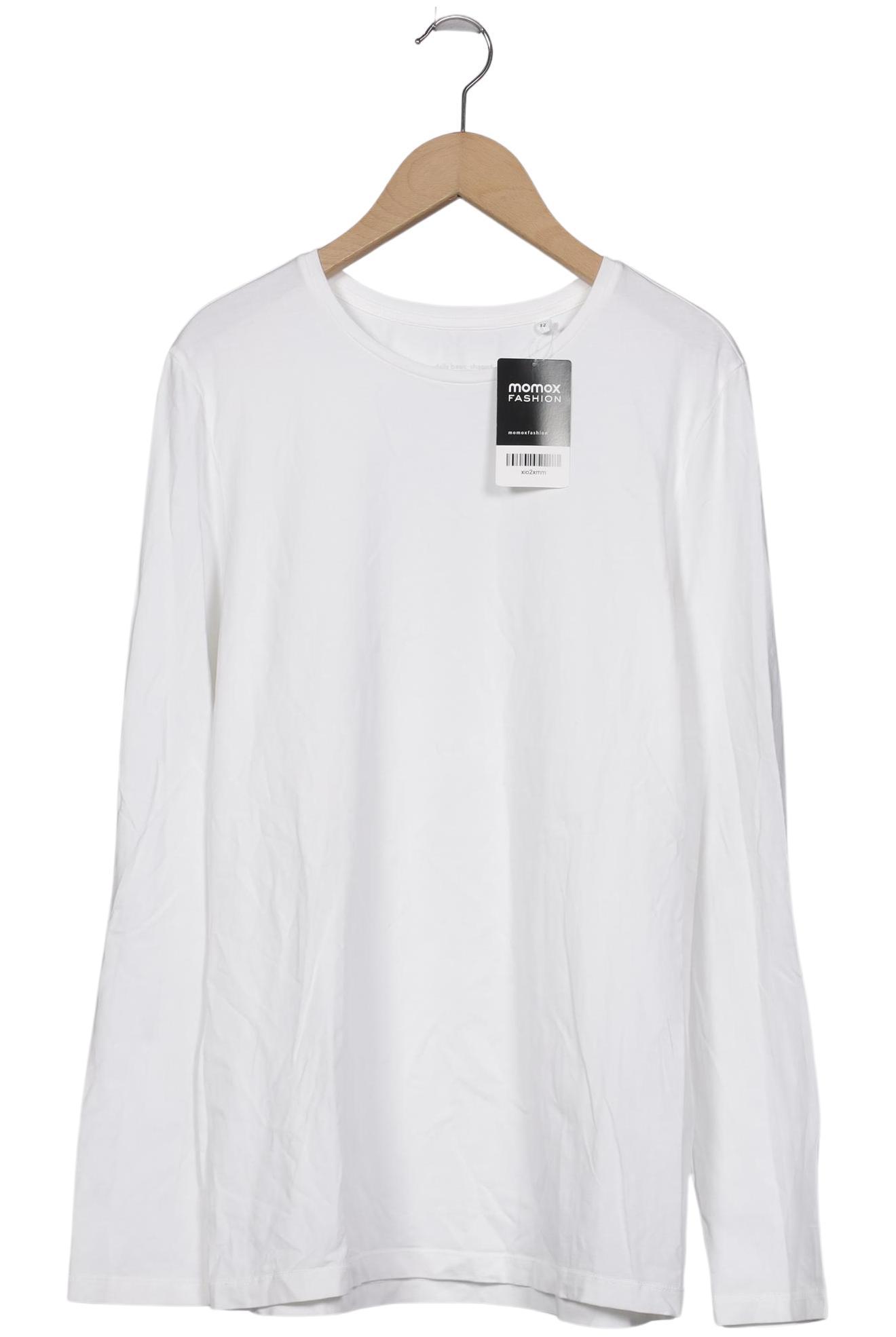 

Opus Damen Langarmshirt, weiß, Gr. 42