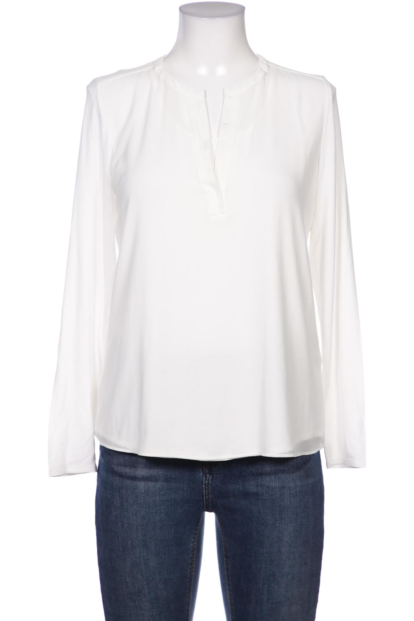 

Opus Damen Langarmshirt, weiß, Gr. 36