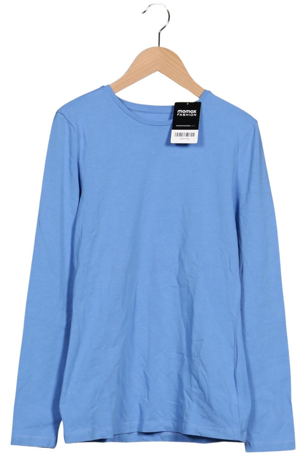 

Opus Damen Langarmshirt, blau, Gr. 36