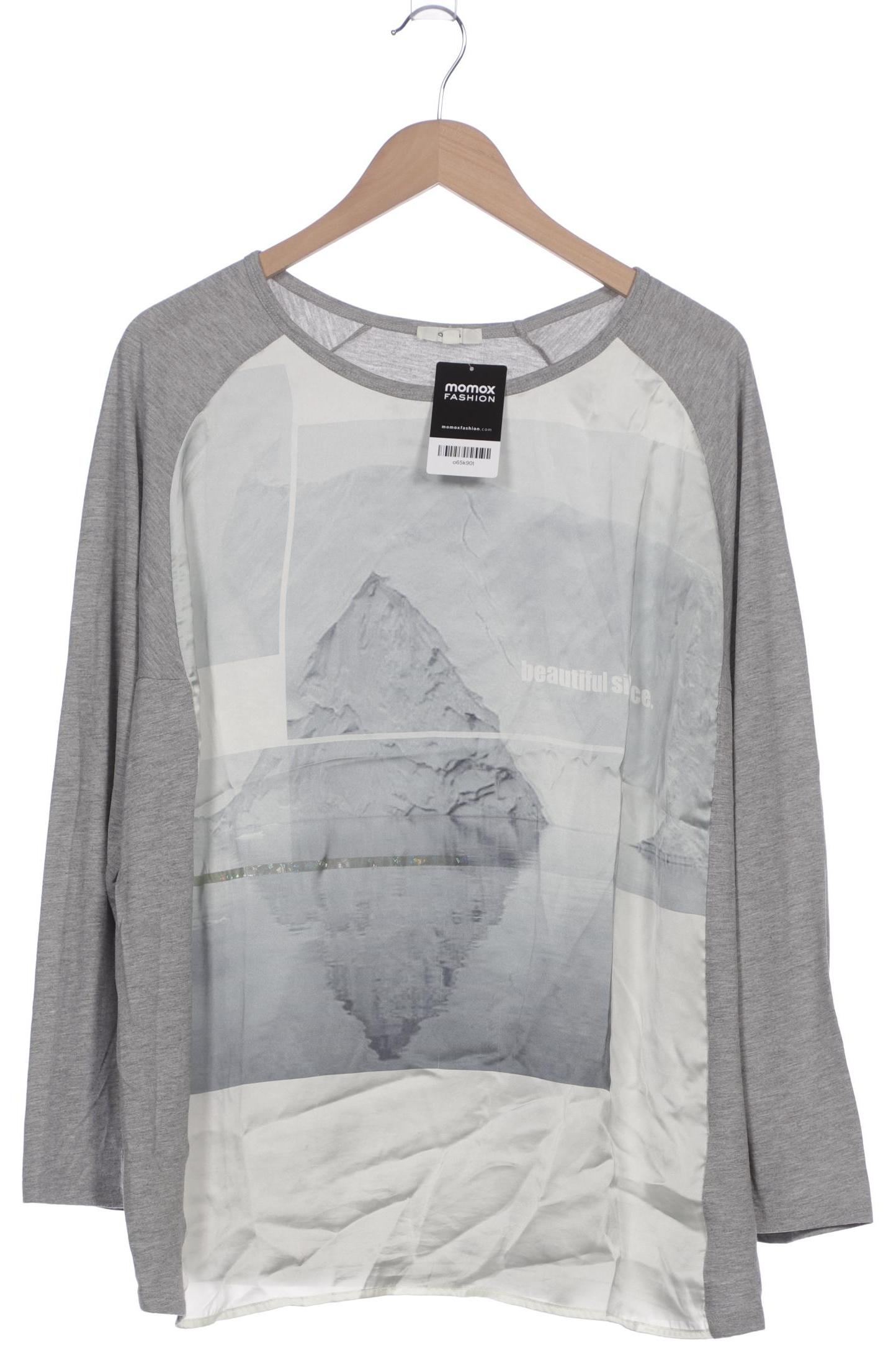 

Opus Damen Langarmshirt, grau, Gr. 44