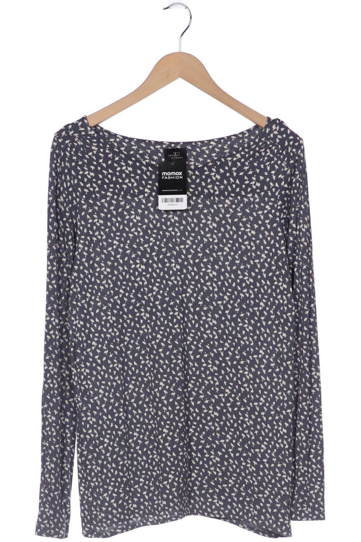 

Opus Damen Langarmshirt, grau, Gr. 40