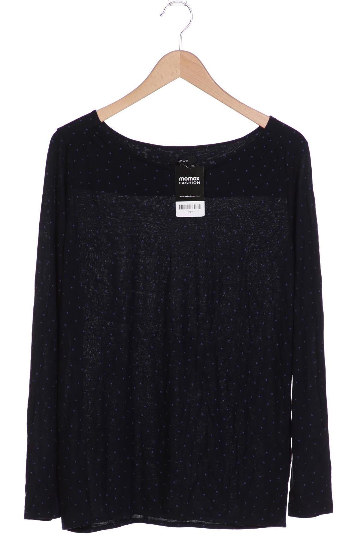 

Opus Damen Langarmshirt, marineblau, Gr. 40