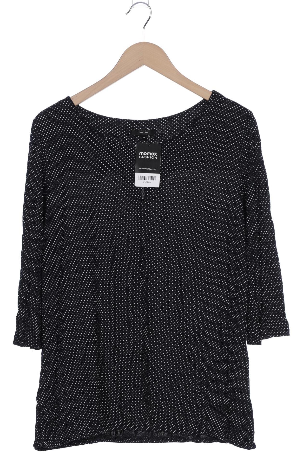 

Opus Damen Langarmshirt, schwarz, Gr. 44