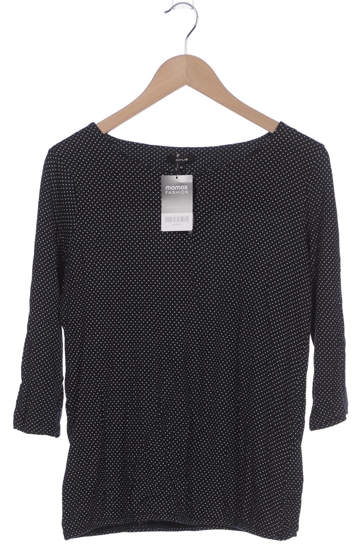 

Opus Damen Langarmshirt, marineblau, Gr. 40