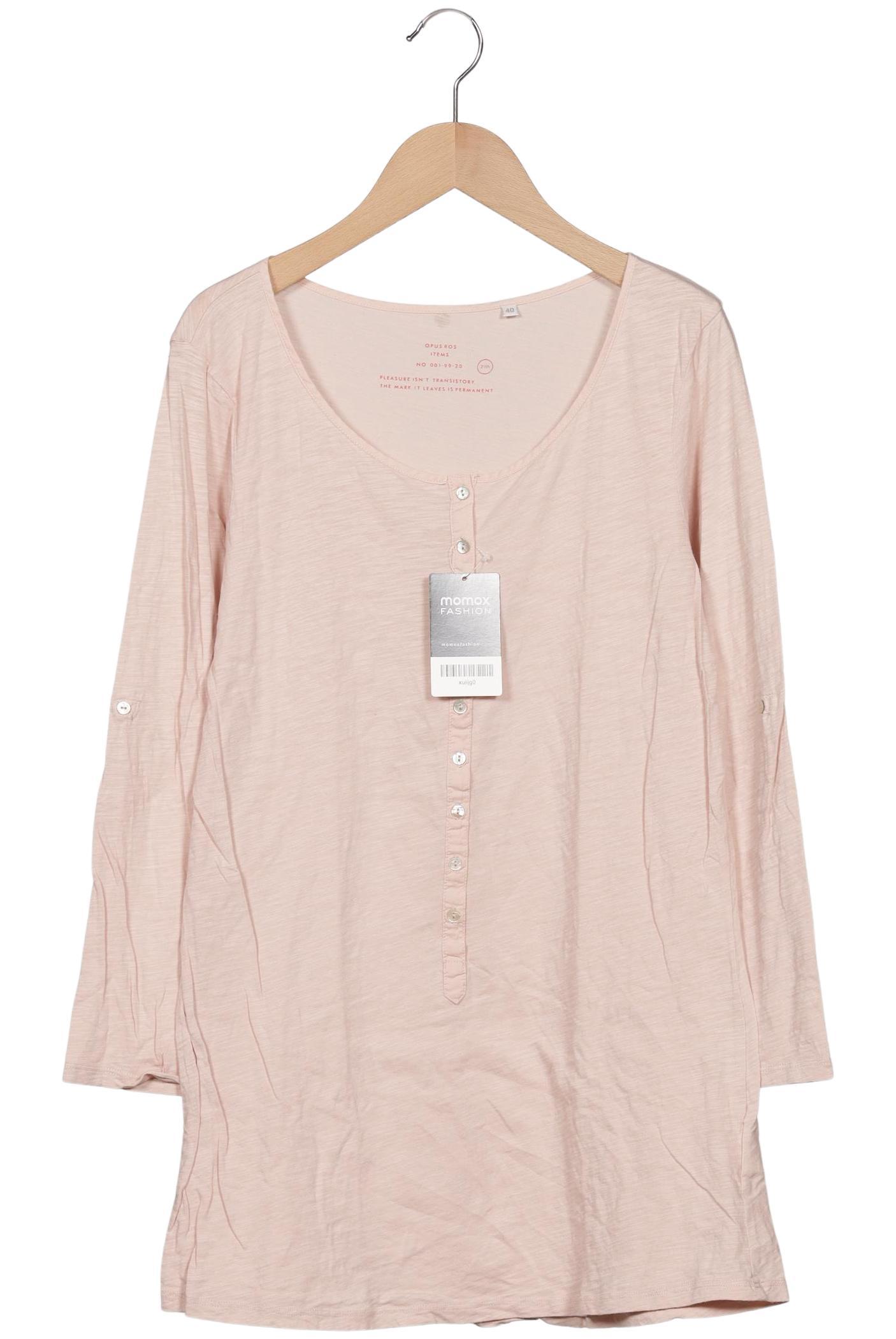 

Opus Damen Langarmshirt, pink, Gr. 40