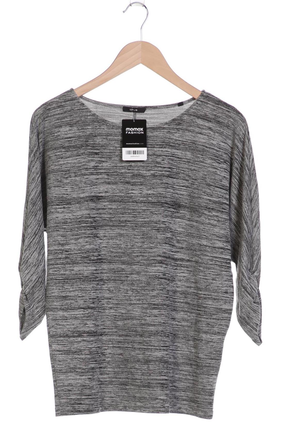 

Opus Damen Langarmshirt, grau, Gr. 36