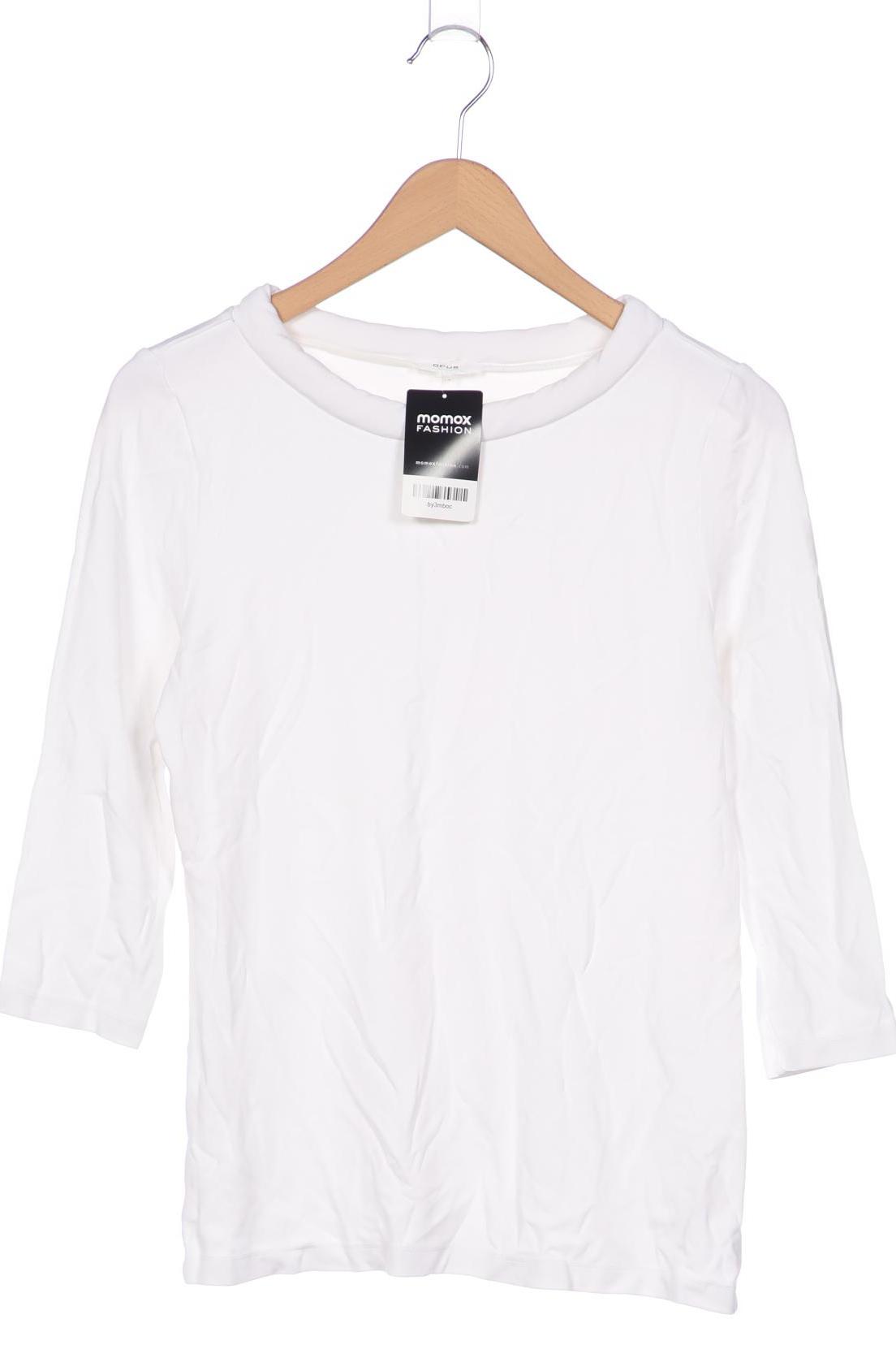 

Opus Damen Langarmshirt, weiß, Gr. 36