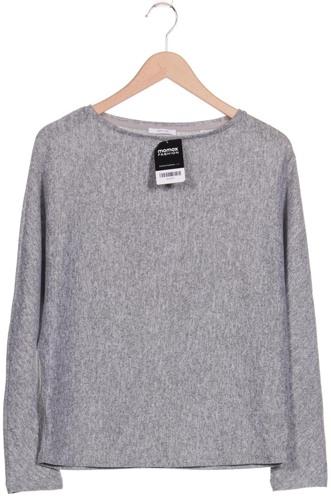 

Opus Damen Langarmshirt, grau, Gr. 38