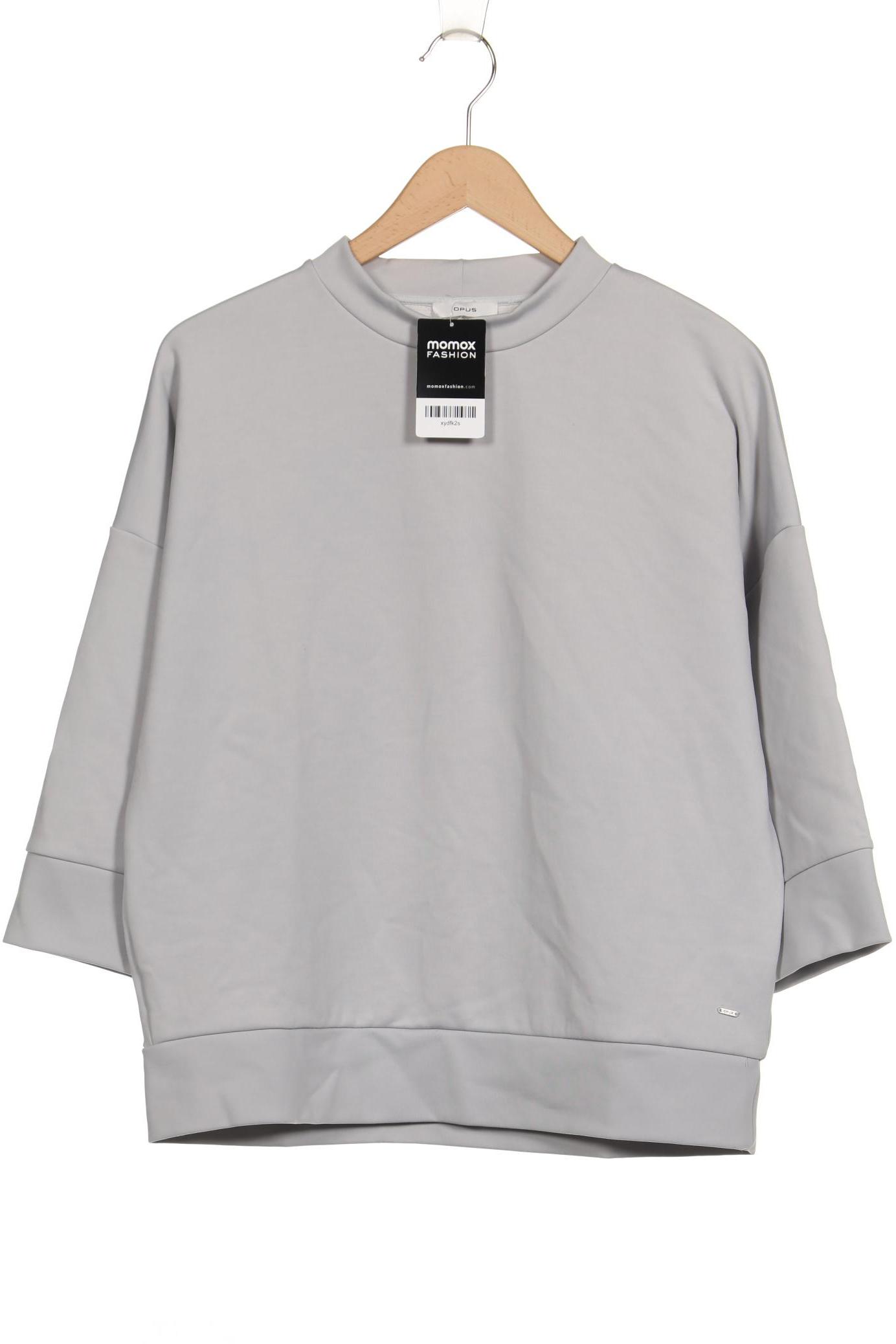 

Opus Damen Langarmshirt, grau, Gr. 36