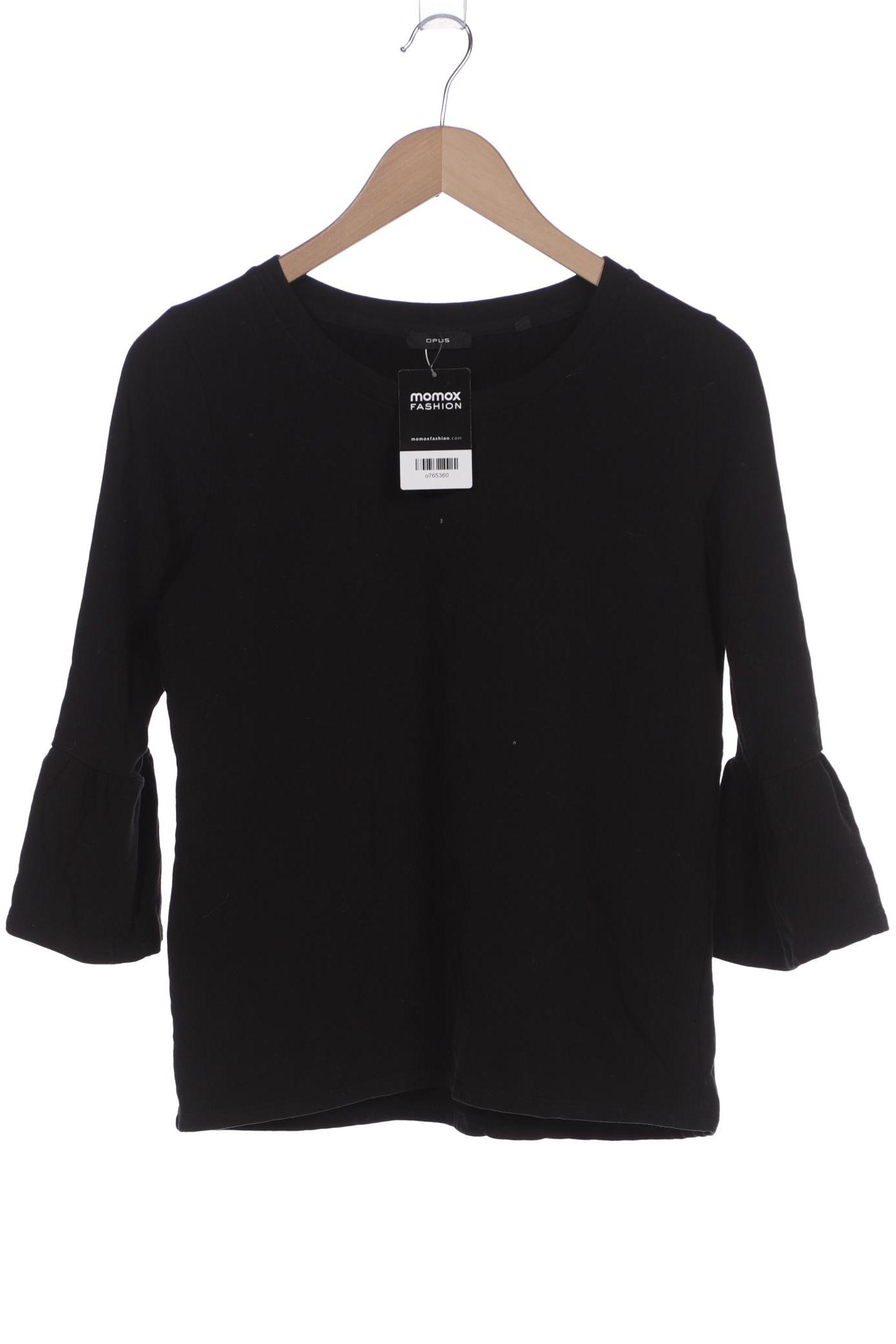 

Opus Damen Langarmshirt, schwarz, Gr. 38