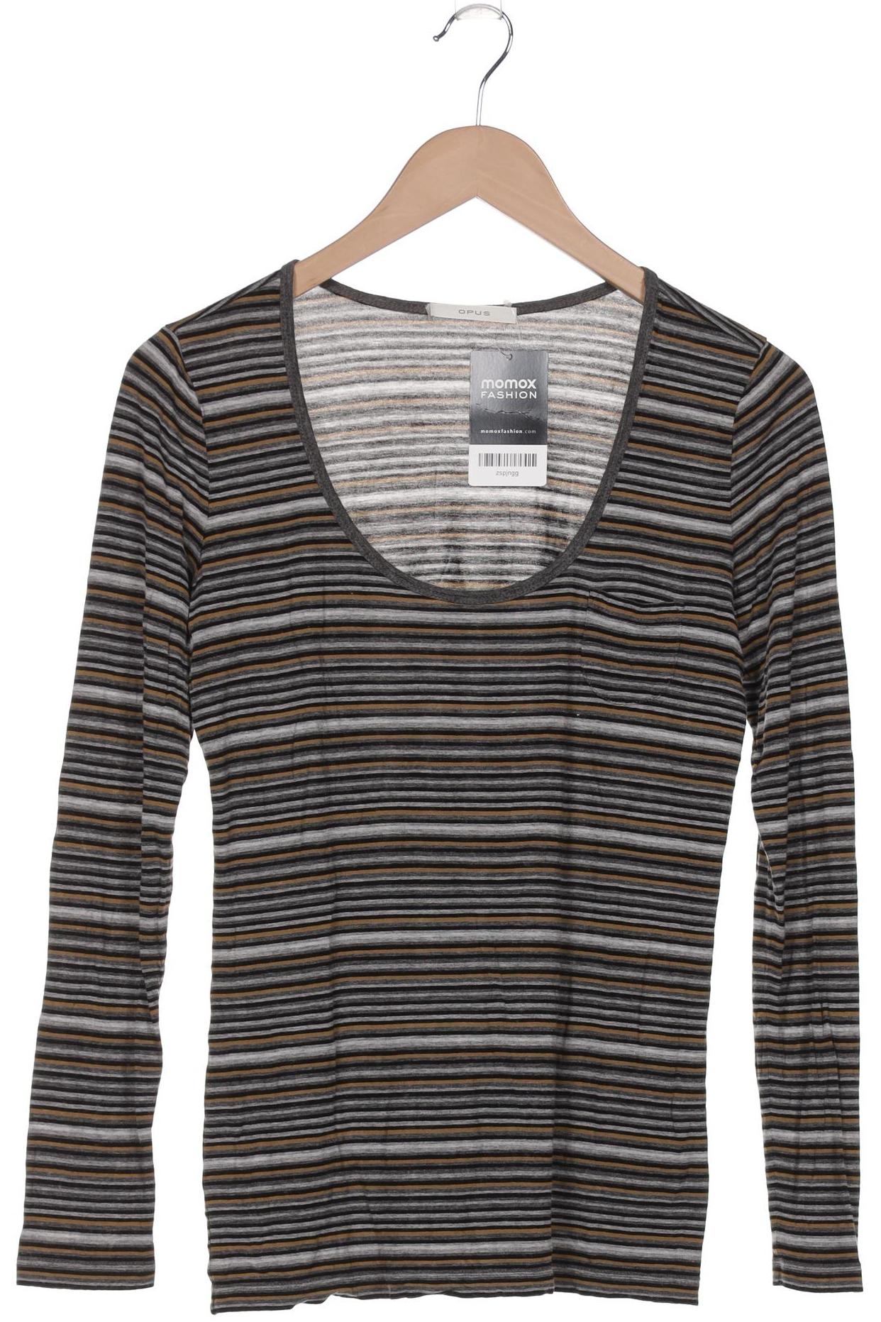 

Opus Damen Langarmshirt, grau, Gr. 38