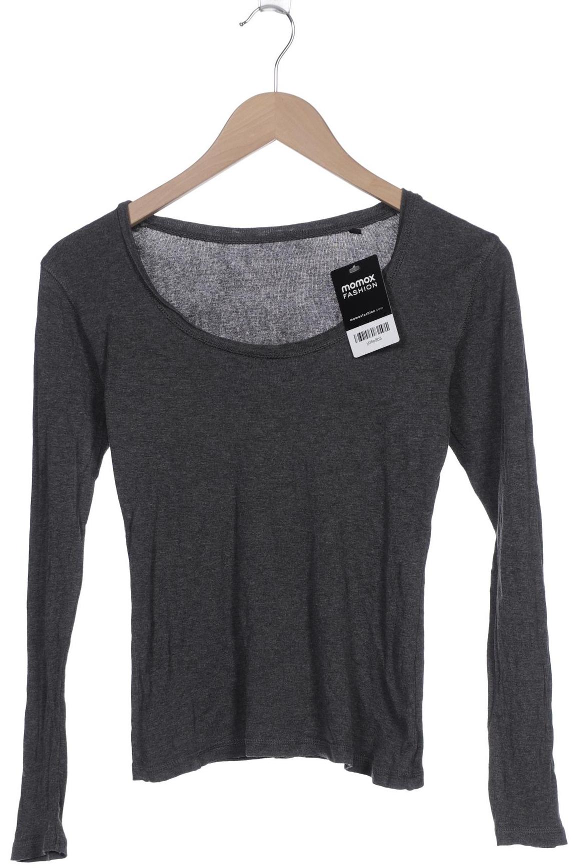 

Opus Damen Langarmshirt, grau, Gr. 36