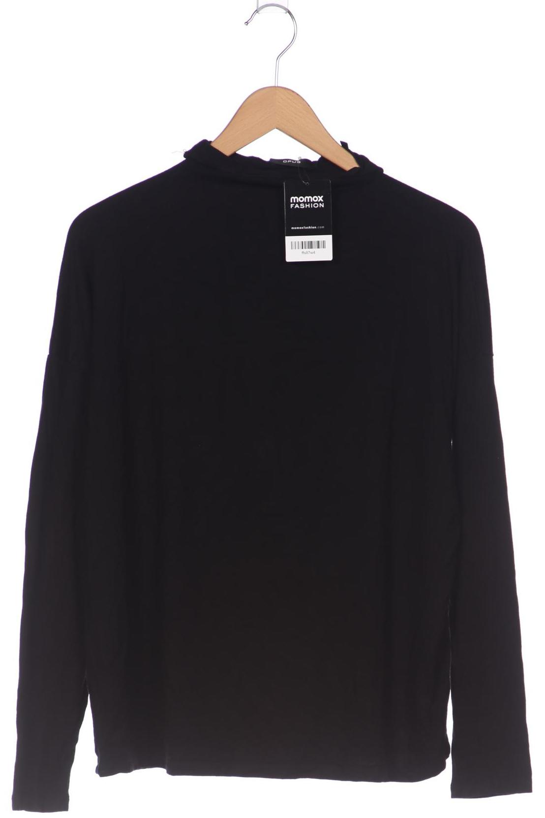 

Opus Damen Langarmshirt, schwarz, Gr. 38