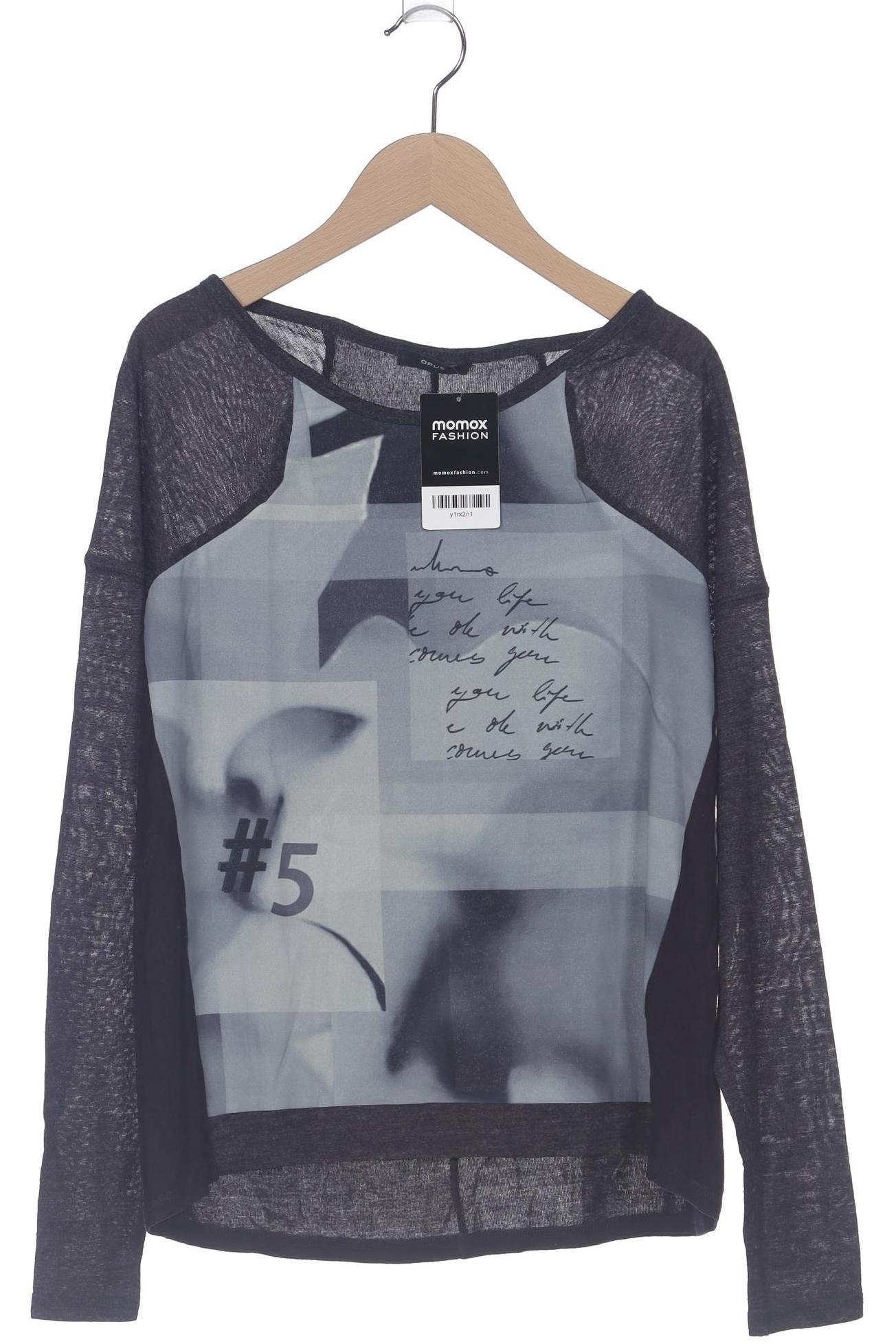 

Opus Damen Langarmshirt, marineblau, Gr. 36