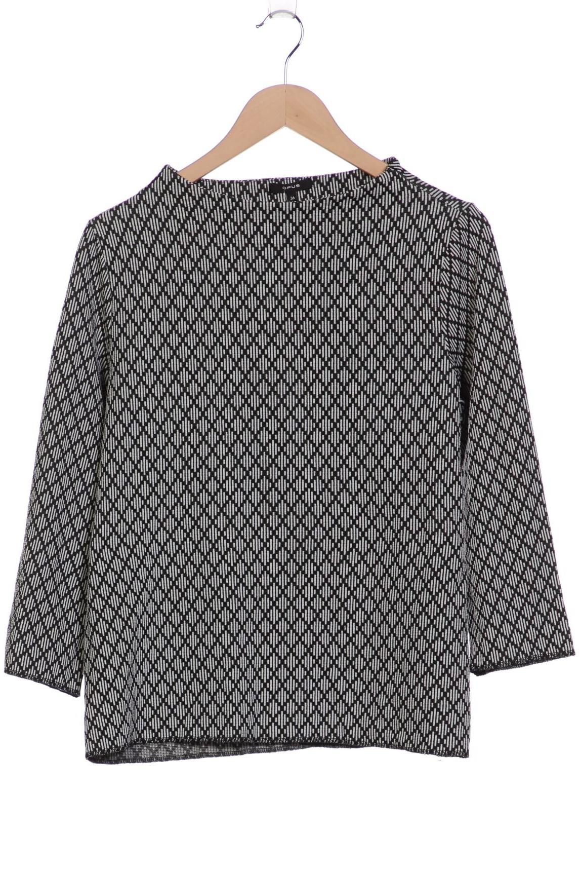 

Opus Damen Langarmshirt, schwarz, Gr. 36