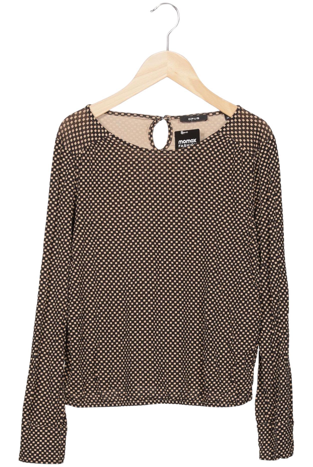 

Opus Damen Langarmshirt, beige, Gr. 36