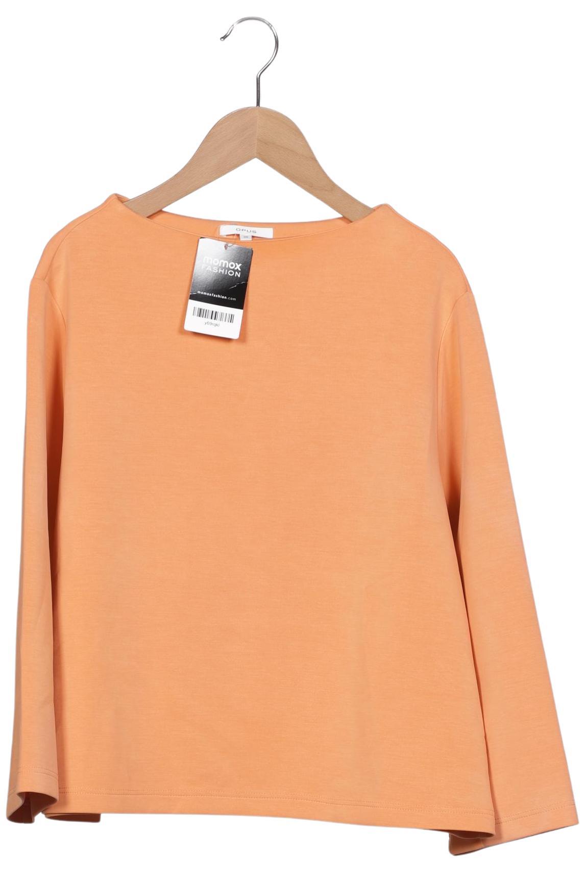 

Opus Damen Langarmshirt, orange, Gr. 38