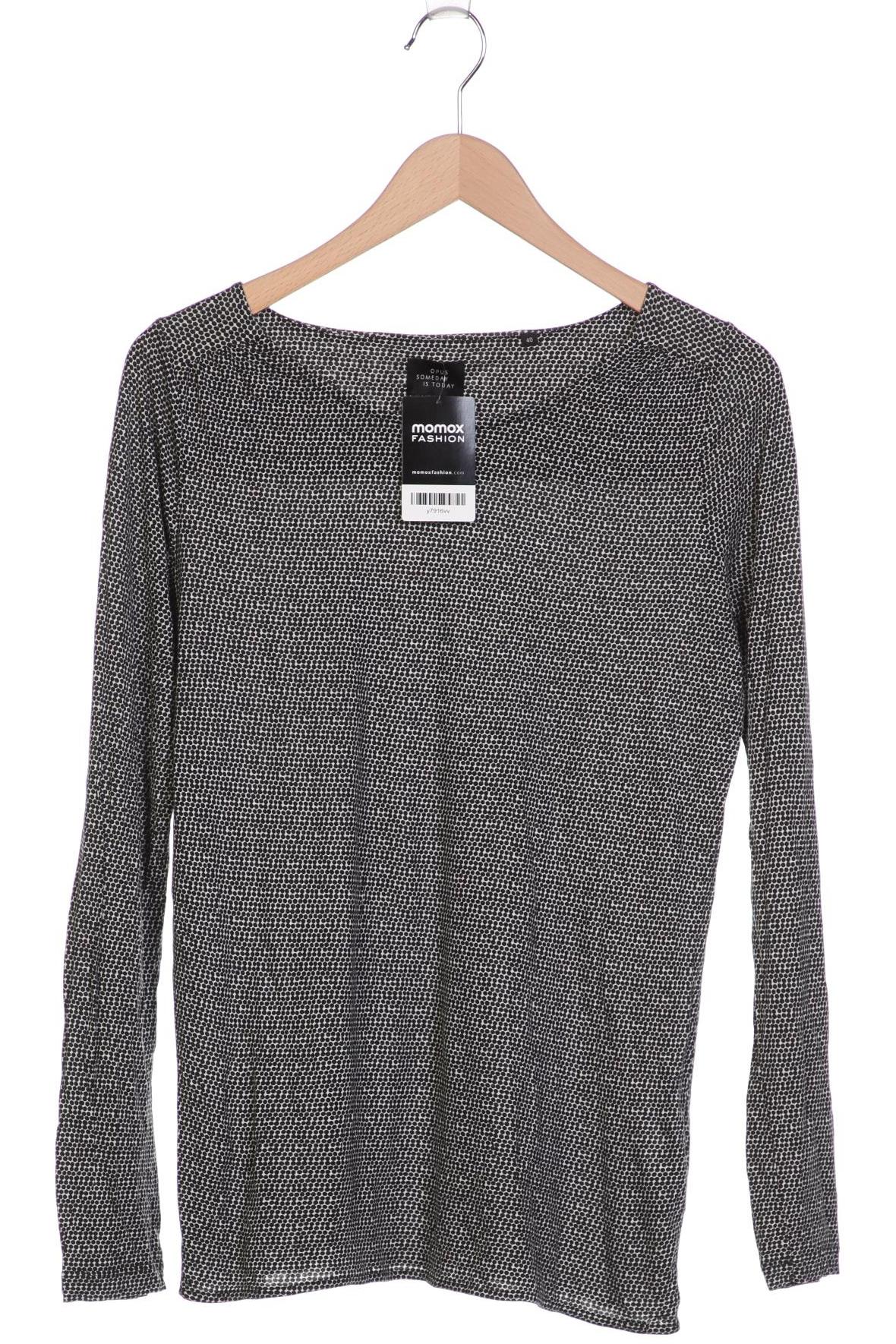 

Opus Damen Langarmshirt, schwarz, Gr. 40