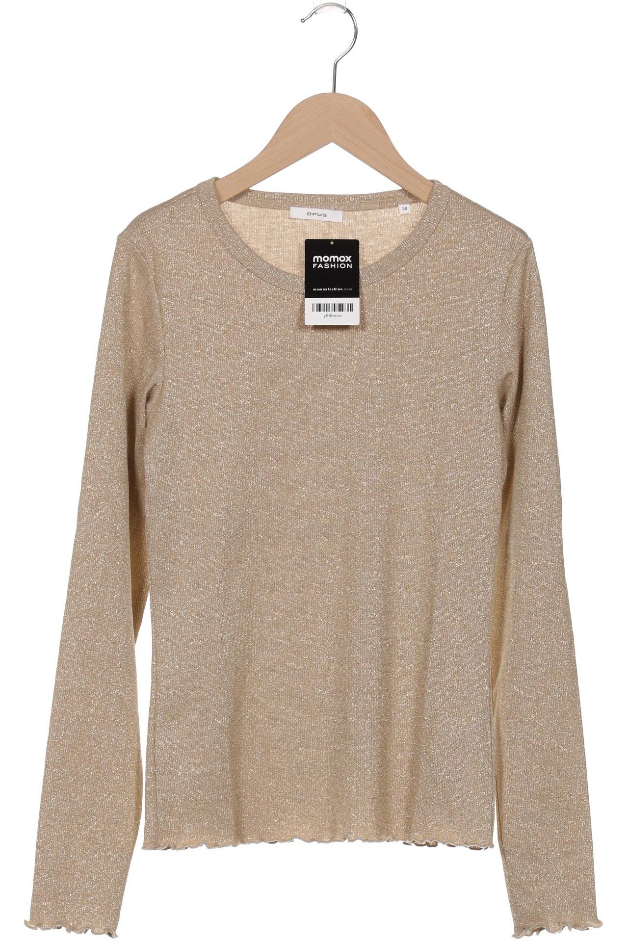 

Opus Damen Langarmshirt, gold, Gr. 38