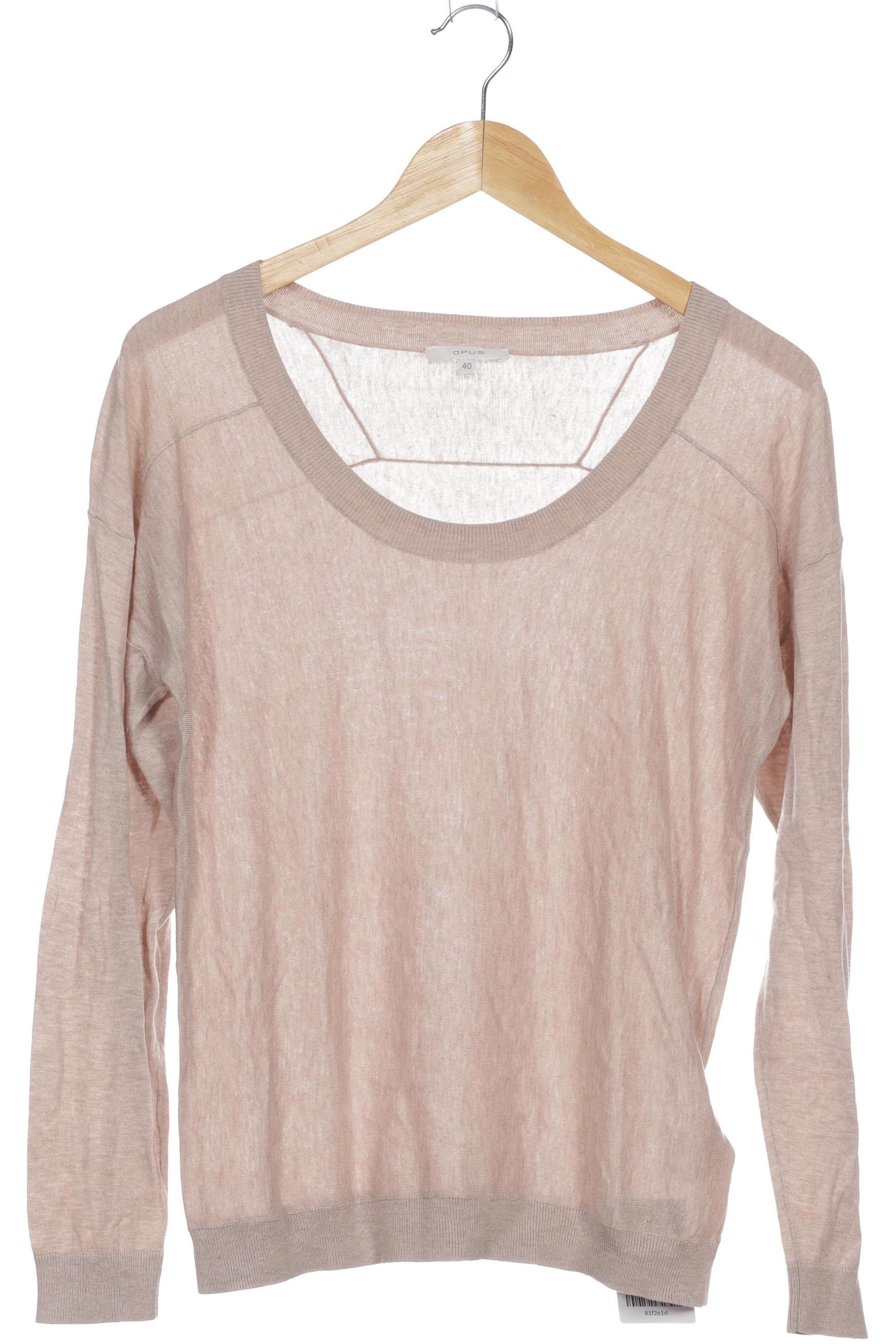 

Opus Damen Langarmshirt, beige, Gr. 40