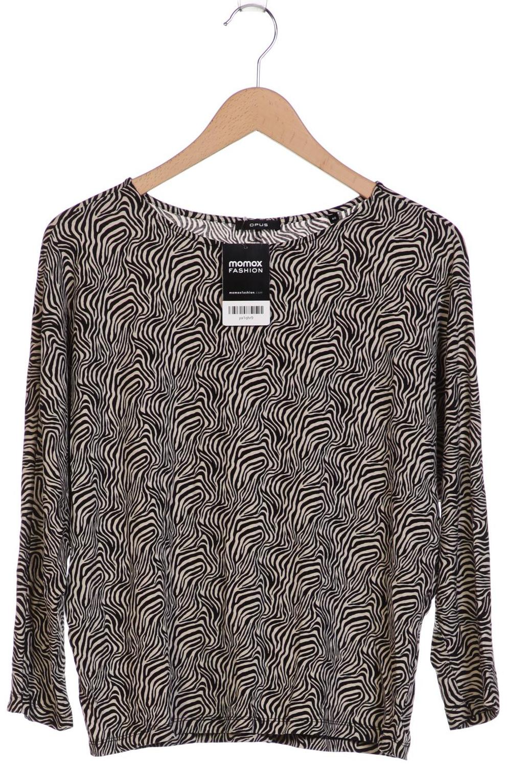 

Opus Damen Langarmshirt, schwarz, Gr. 40