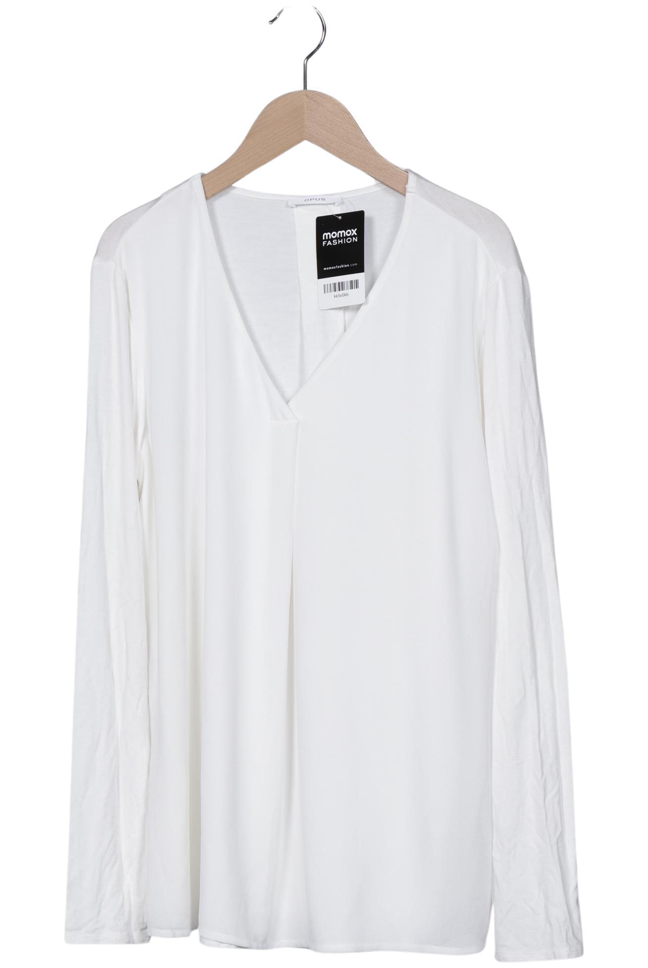 

Opus Damen Langarmshirt, weiß, Gr. 40