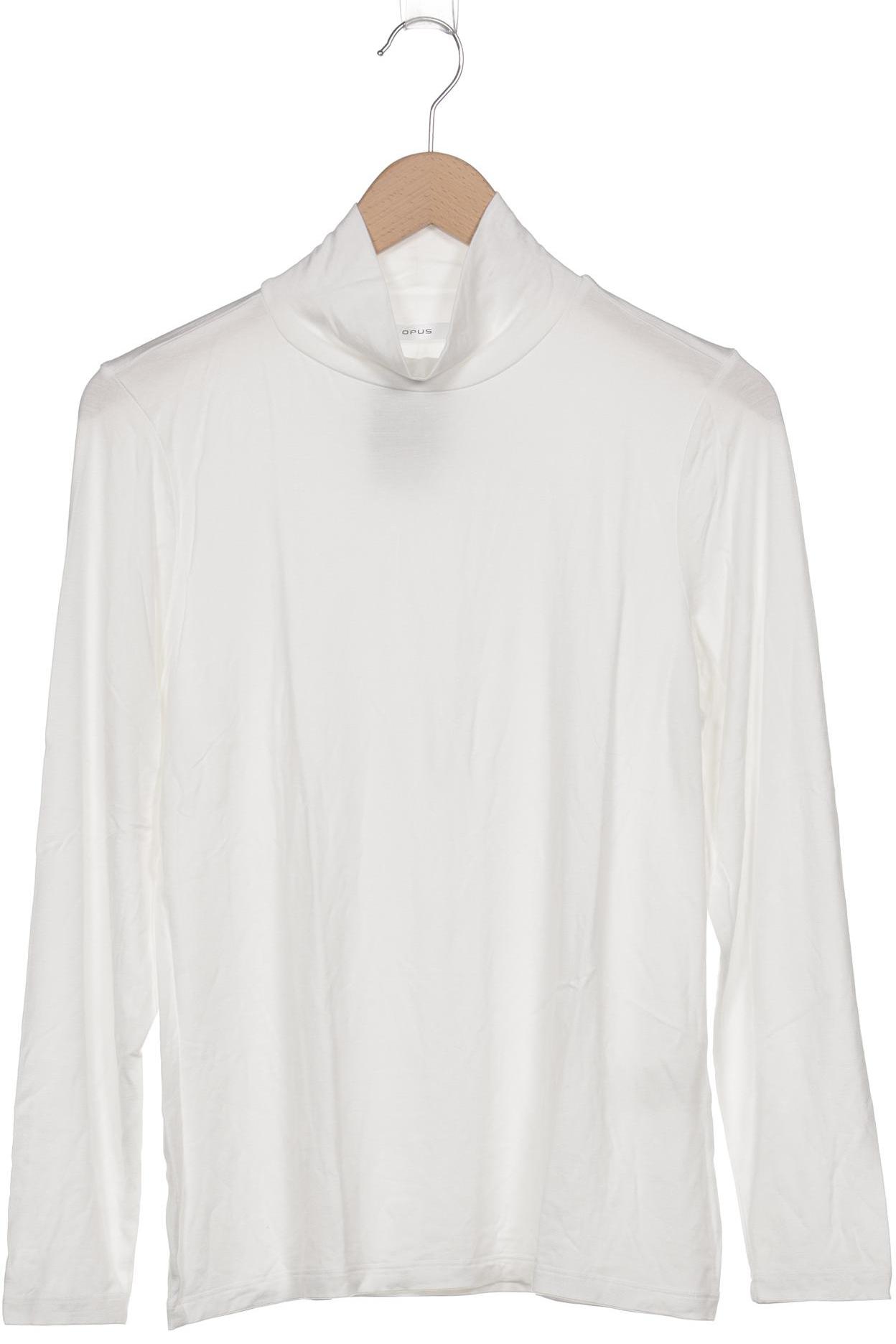 

Opus Damen Langarmshirt, weiß, Gr. 42