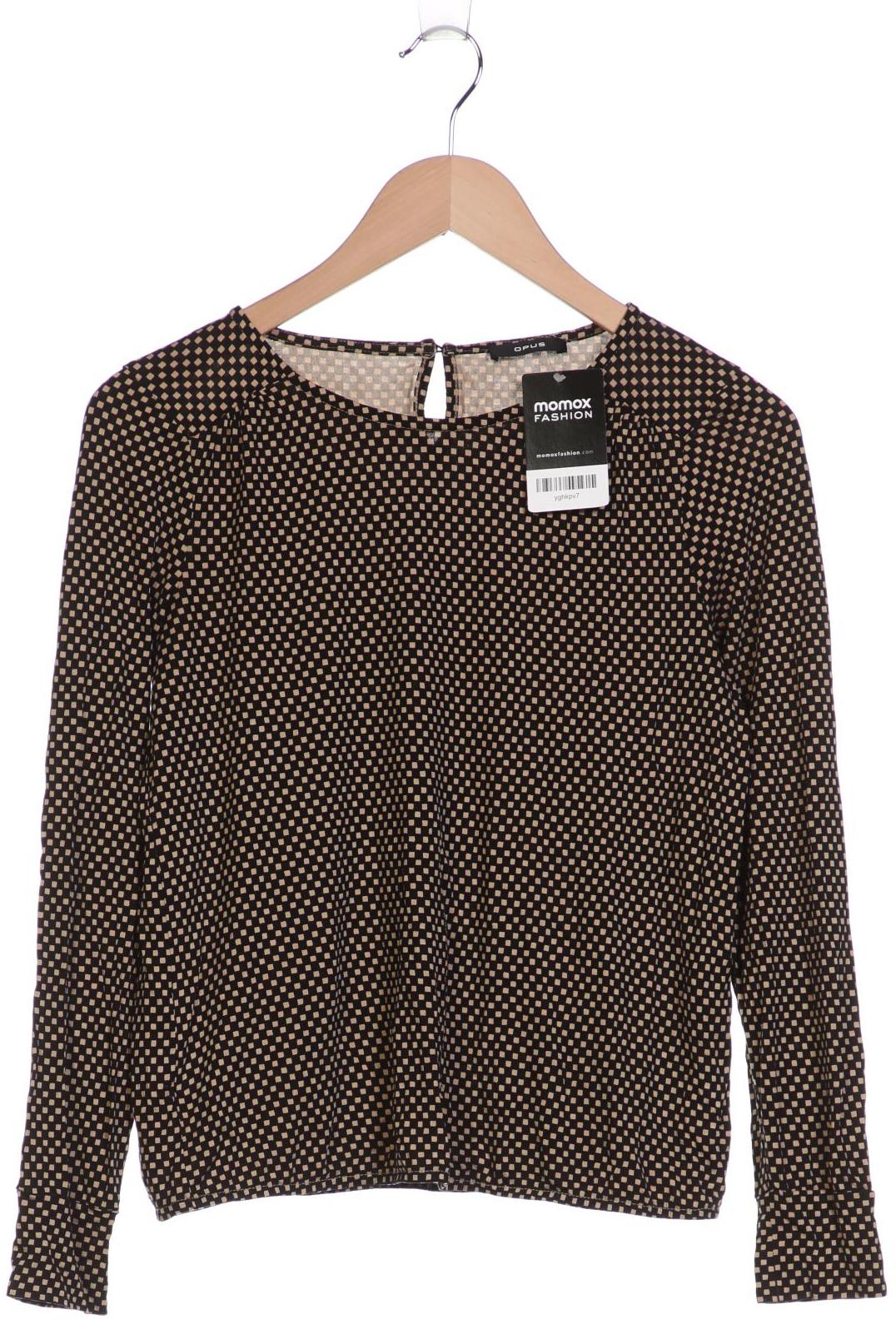 

Opus Damen Langarmshirt, schwarz, Gr. 36