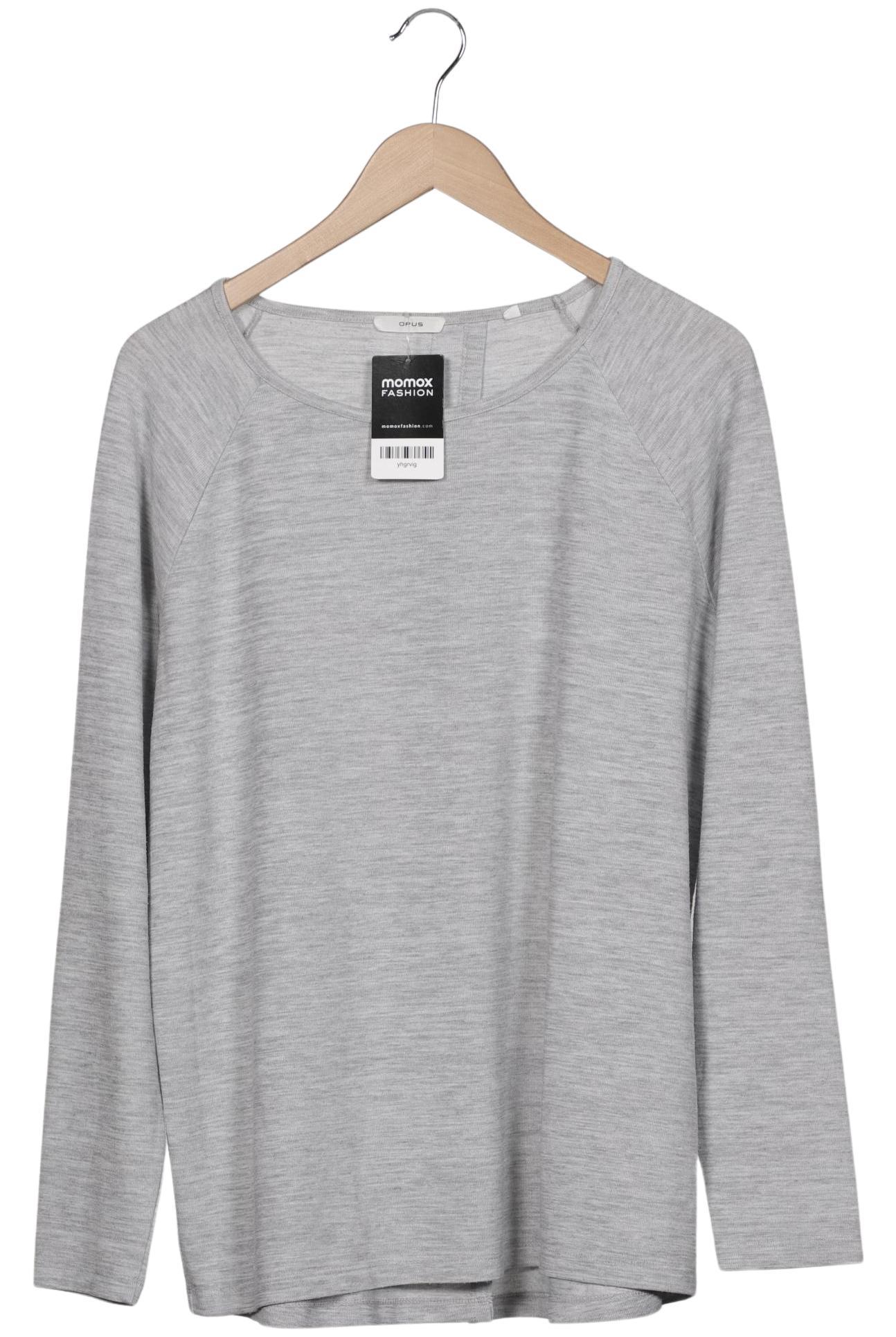 

Opus Damen Langarmshirt, grau, Gr. 42