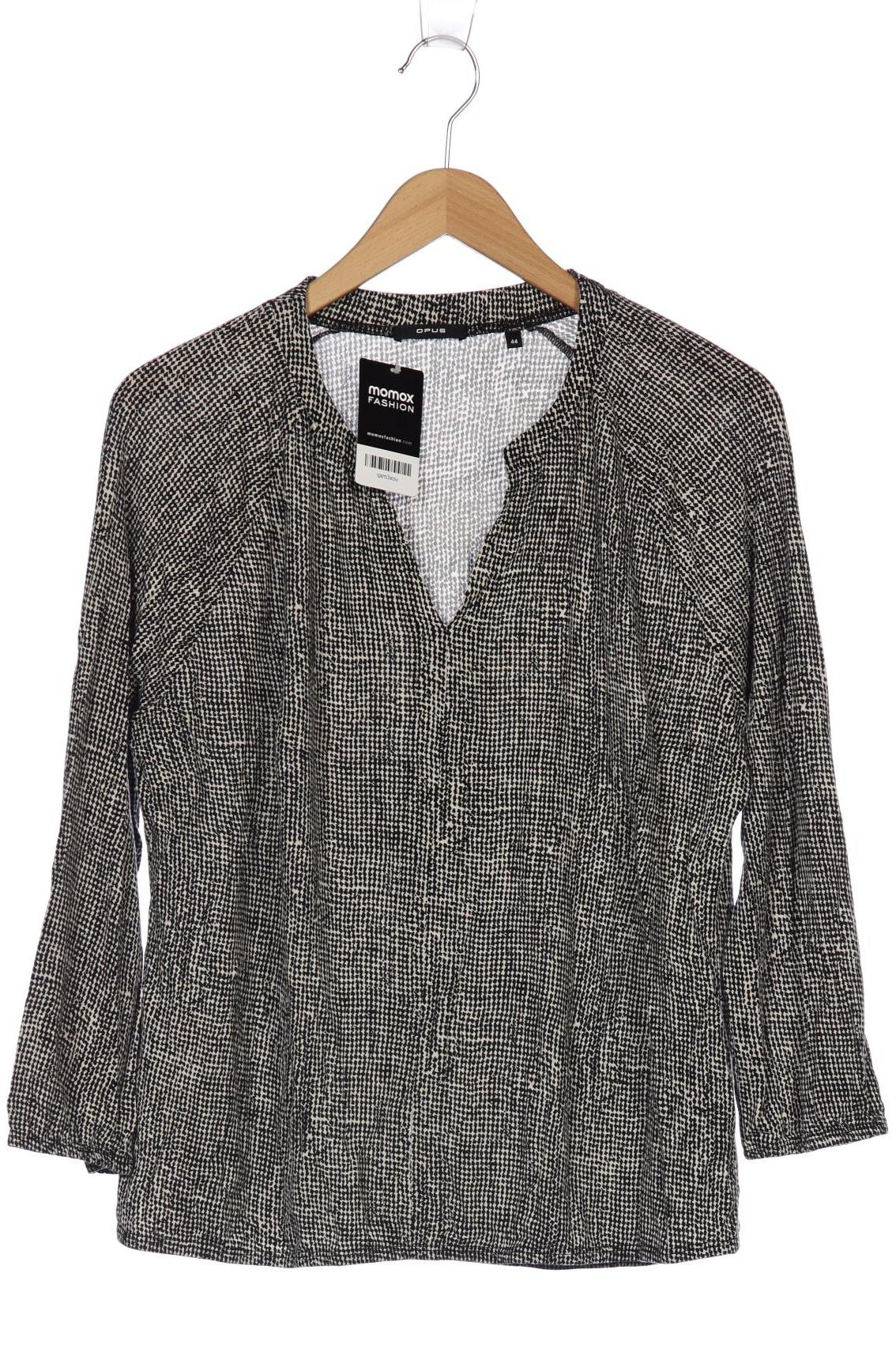 

Opus Damen Langarmshirt, weiß, Gr. 44