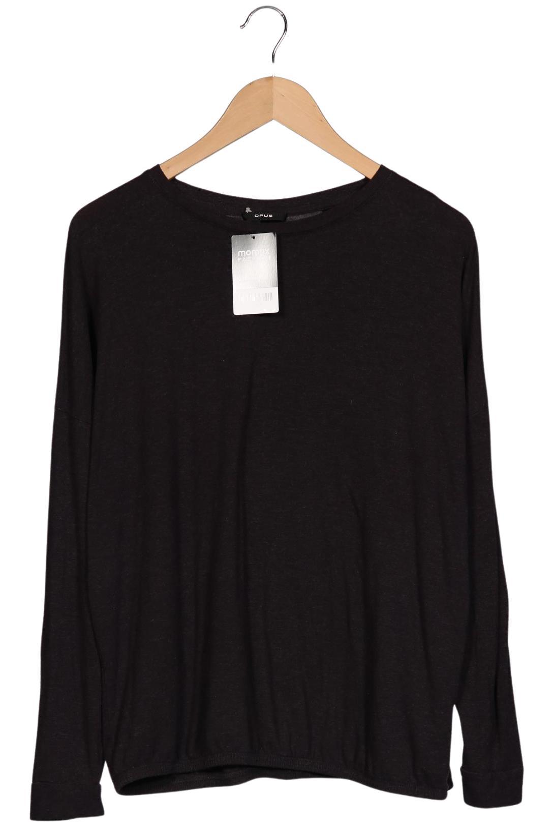 

Opus Damen Langarmshirt, schwarz, Gr. 40