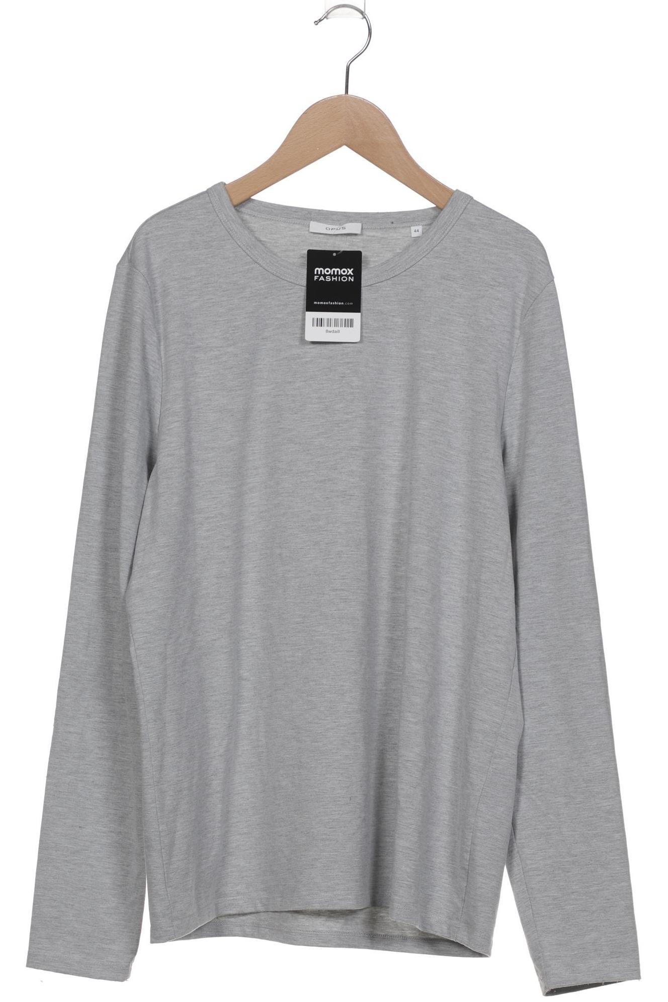 

Opus Damen Langarmshirt, grau, Gr. 44
