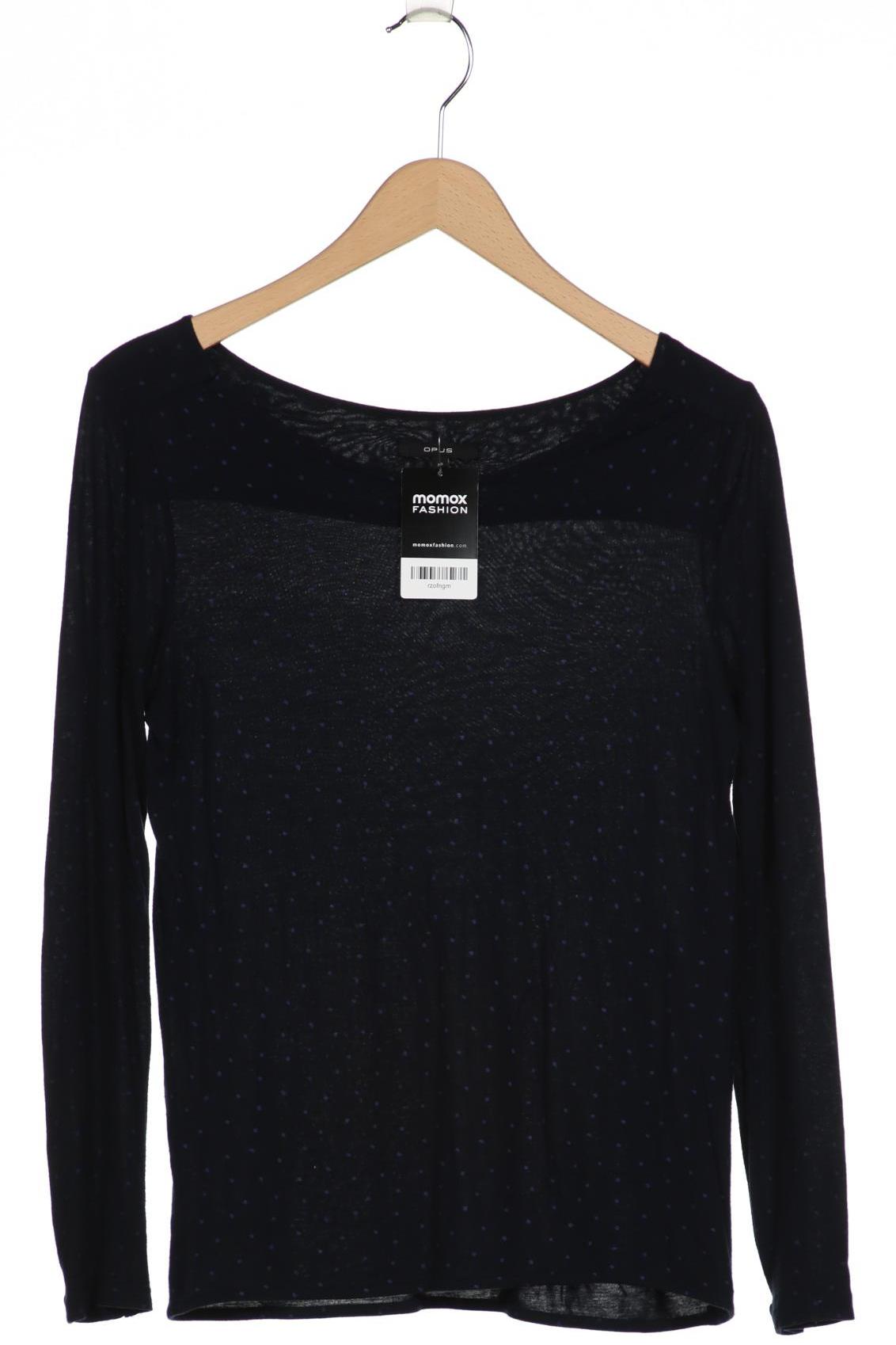 

Opus Damen Langarmshirt, marineblau, Gr. 36