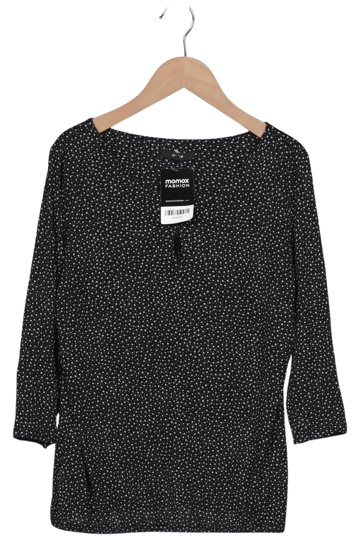 

Opus Damen Langarmshirt, schwarz, Gr. 36