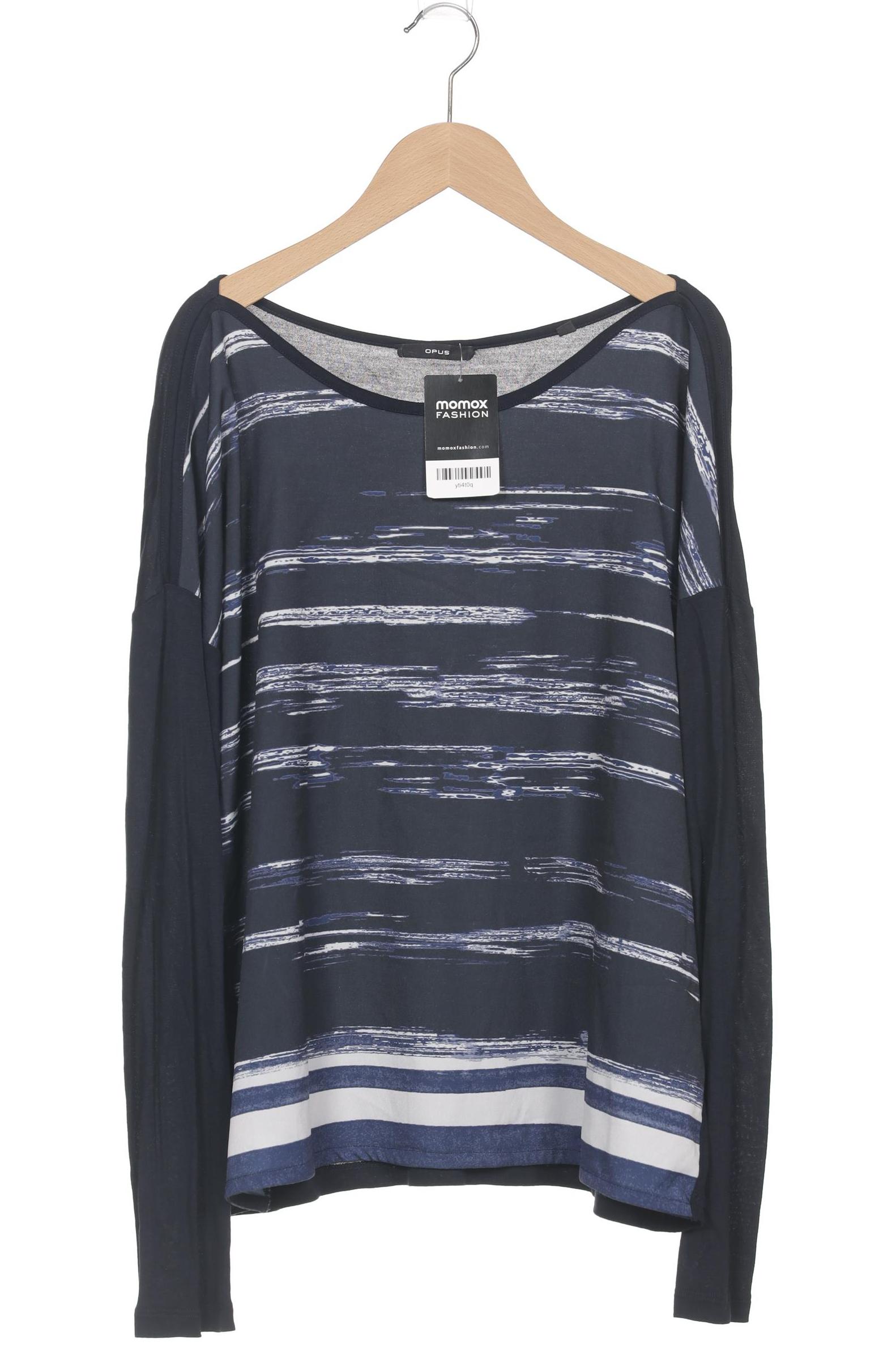 

Opus Damen Langarmshirt, marineblau, Gr. 36
