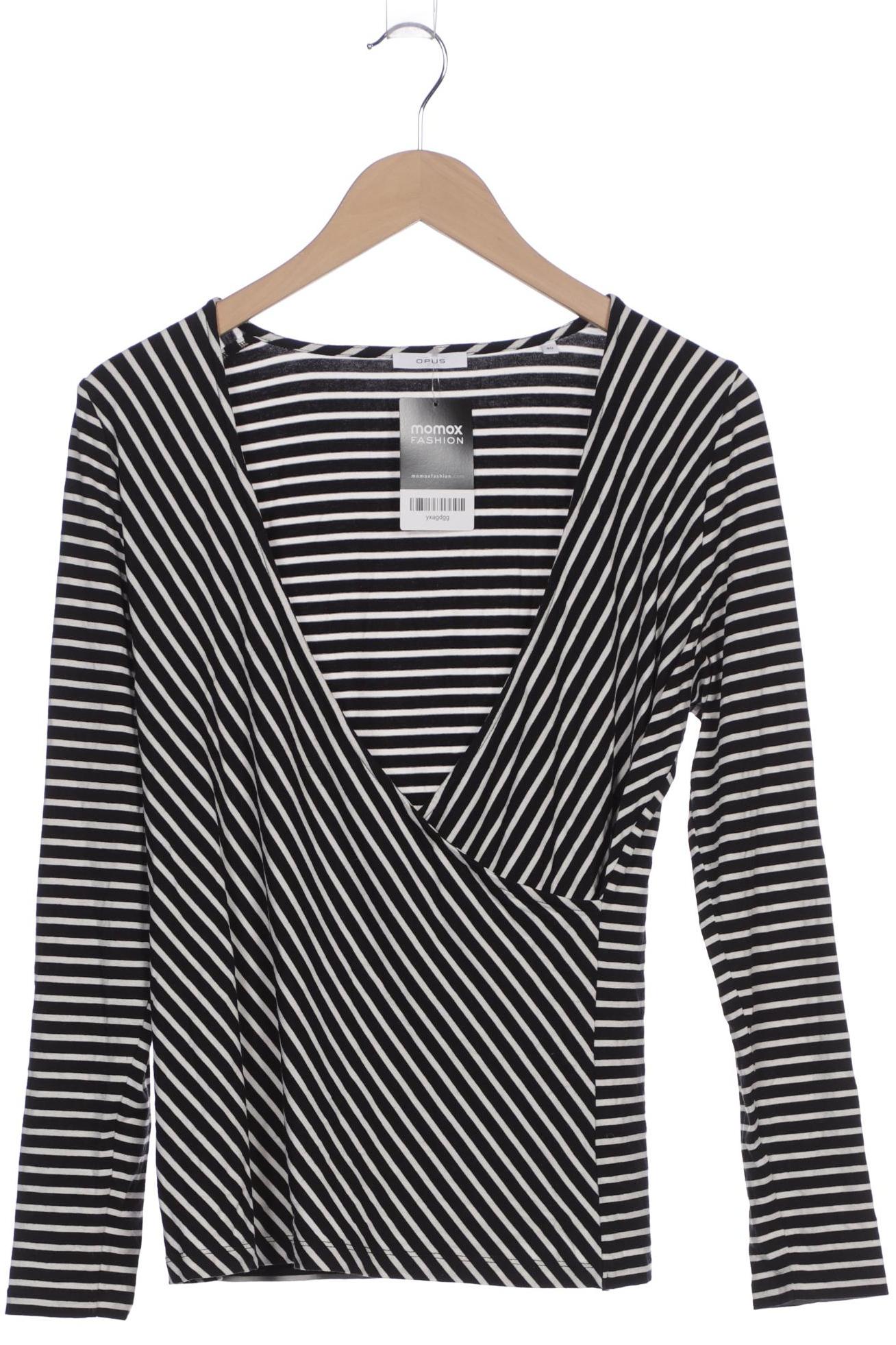 

Opus Damen Langarmshirt, schwarz, Gr. 40