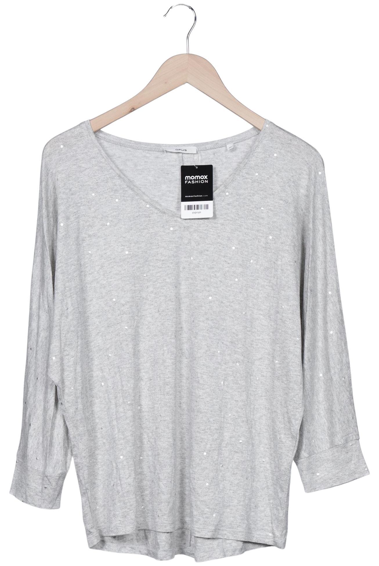 

Opus Damen Langarmshirt, grau, Gr. 40