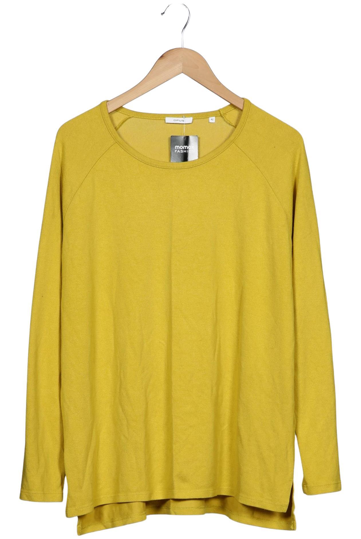 

Opus Damen Langarmshirt, gelb, Gr. 42