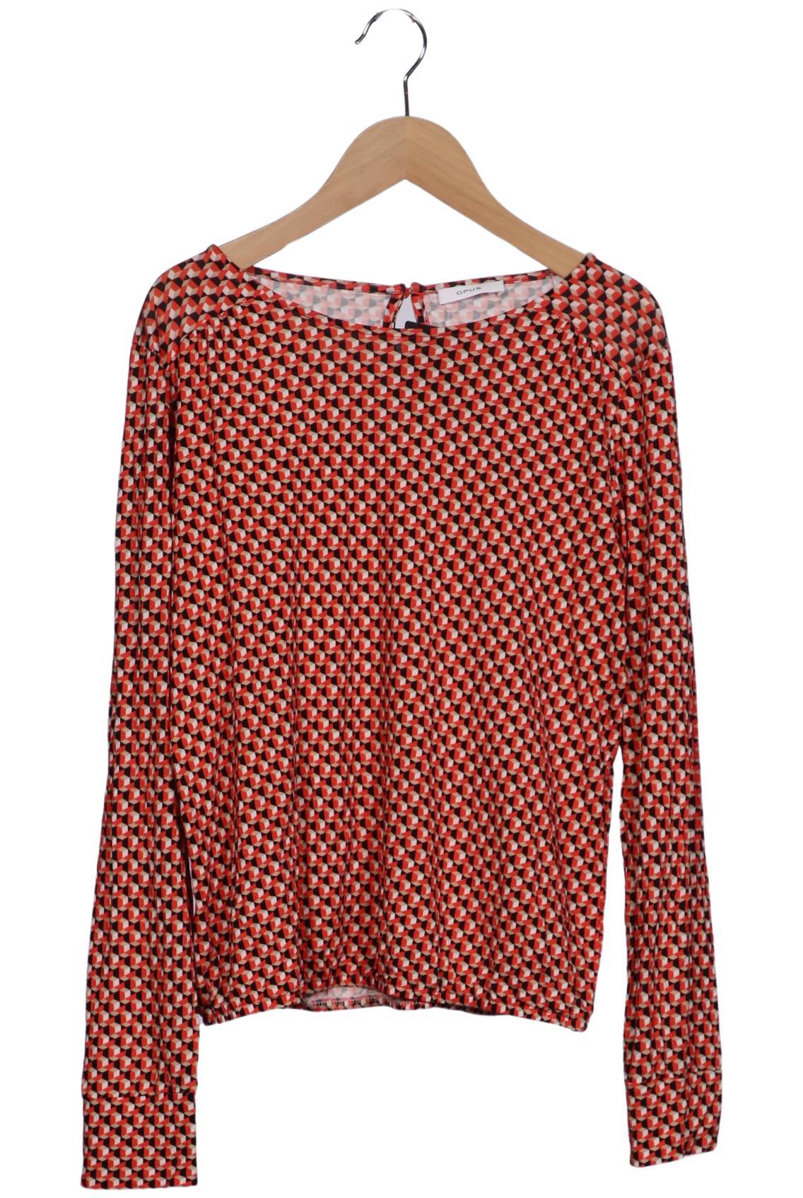 

Opus Damen Langarmshirt, rot, Gr. 38