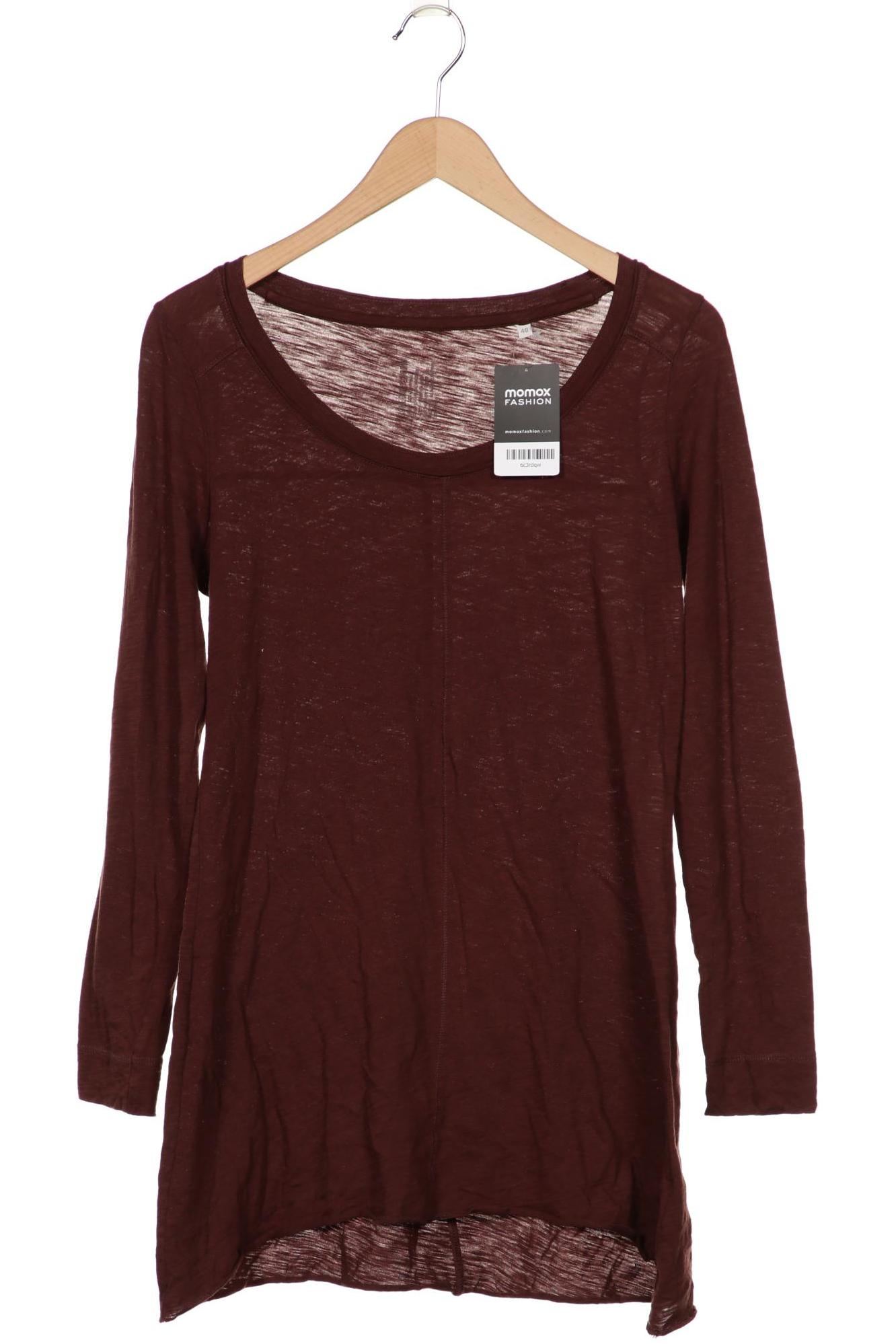 

Opus Damen Langarmshirt, bordeaux, Gr. 40
