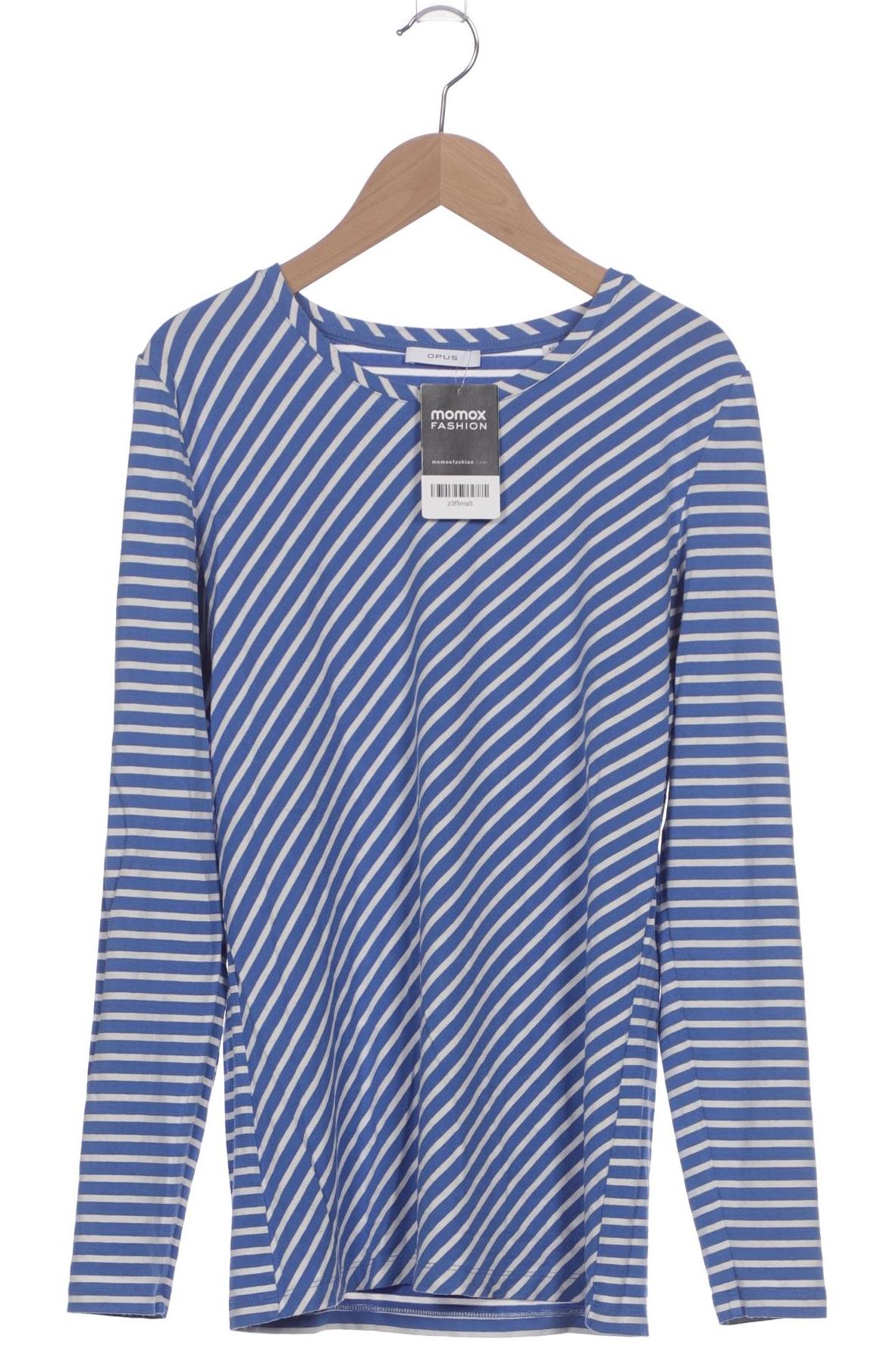 

Opus Damen Langarmshirt, blau, Gr. 40