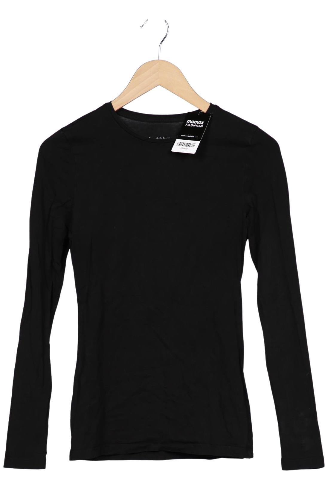 

Opus Damen Langarmshirt, schwarz, Gr. 36