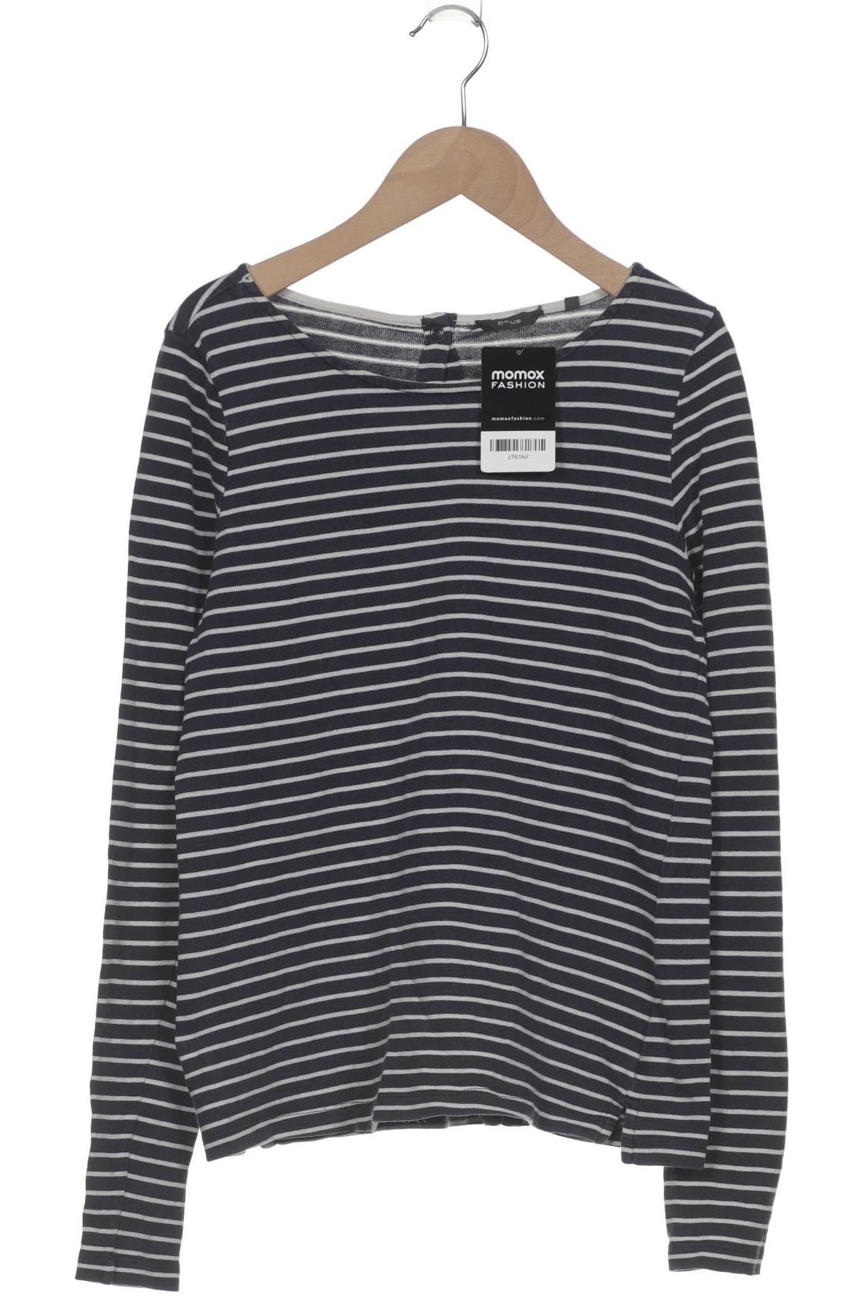 

Opus Damen Langarmshirt, marineblau, Gr. 36