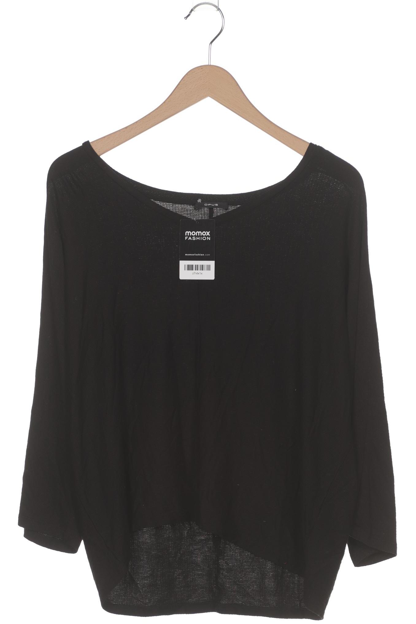 

Opus Damen Langarmshirt, schwarz, Gr. 42